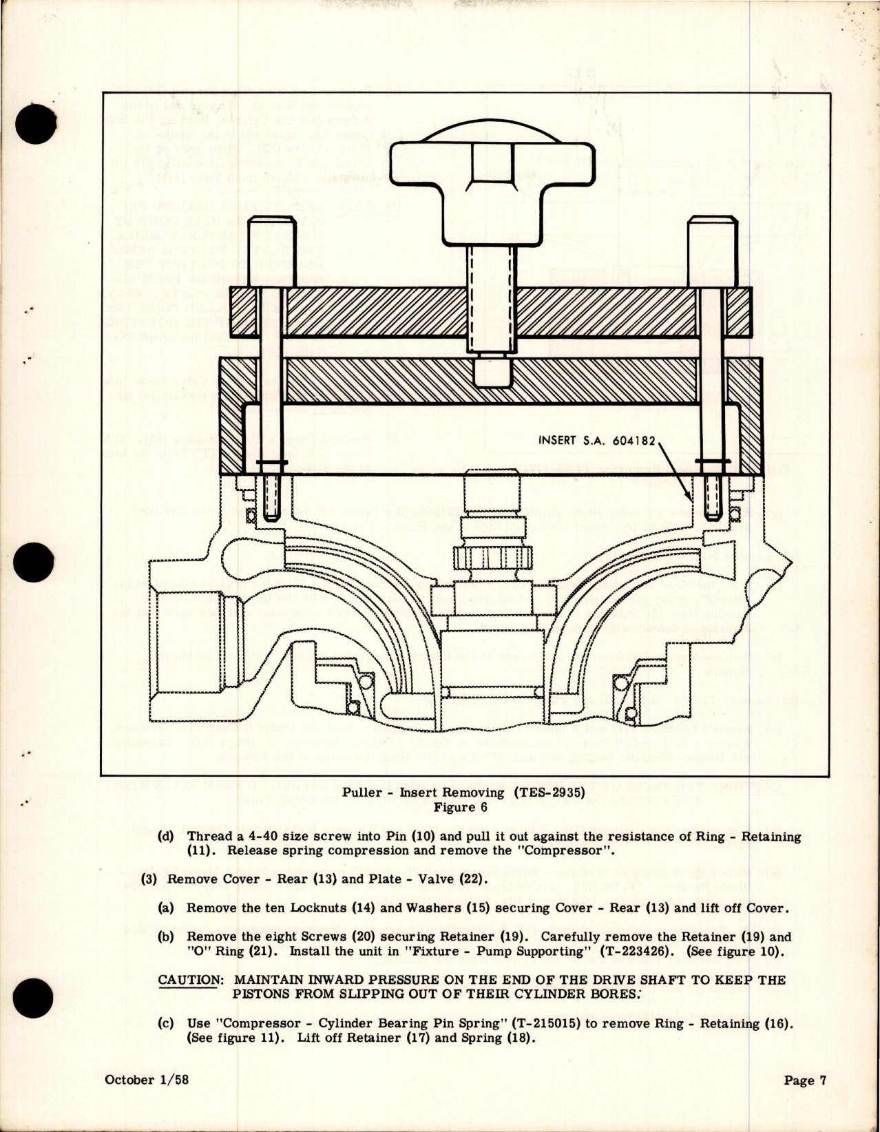 Sample page 5 from AirCorps Library document: Overhaul Manual with Parts Breakdown for AC Electric Driven Hydraulic Motorpumps - EA-50182-1B and EA-50182-3B