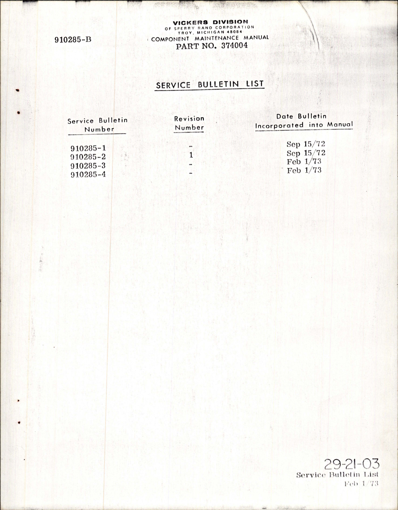 Sample page 5 from AirCorps Library document: Component Maintenance Manual for Electric Motor - Parts 374004 and 396362 