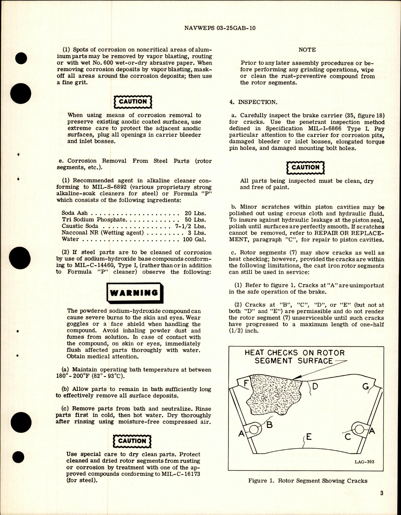 Sample page 5 from AirCorps Library document: Overhaul Instructions with Parts Breakdown for Brake Assembly 13 1/2 x 9 1/2-2 Rotor - Part 47515FA-C-2 