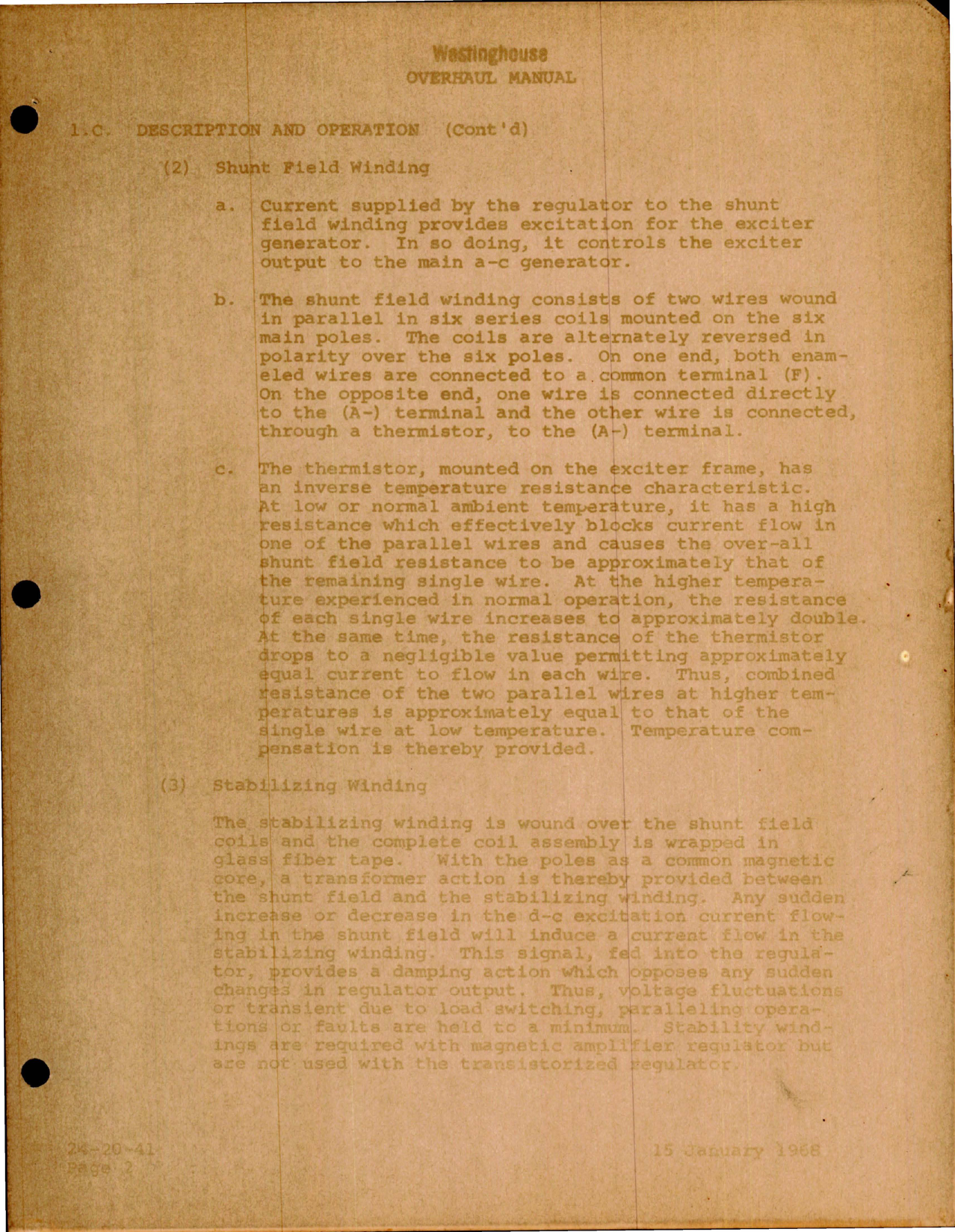 Sample page 7 from AirCorps Library document: Overhaul Manual for AC Generator - Types 8QL30Q and 8QL30R - Parts 976J118-6, 976J118-8