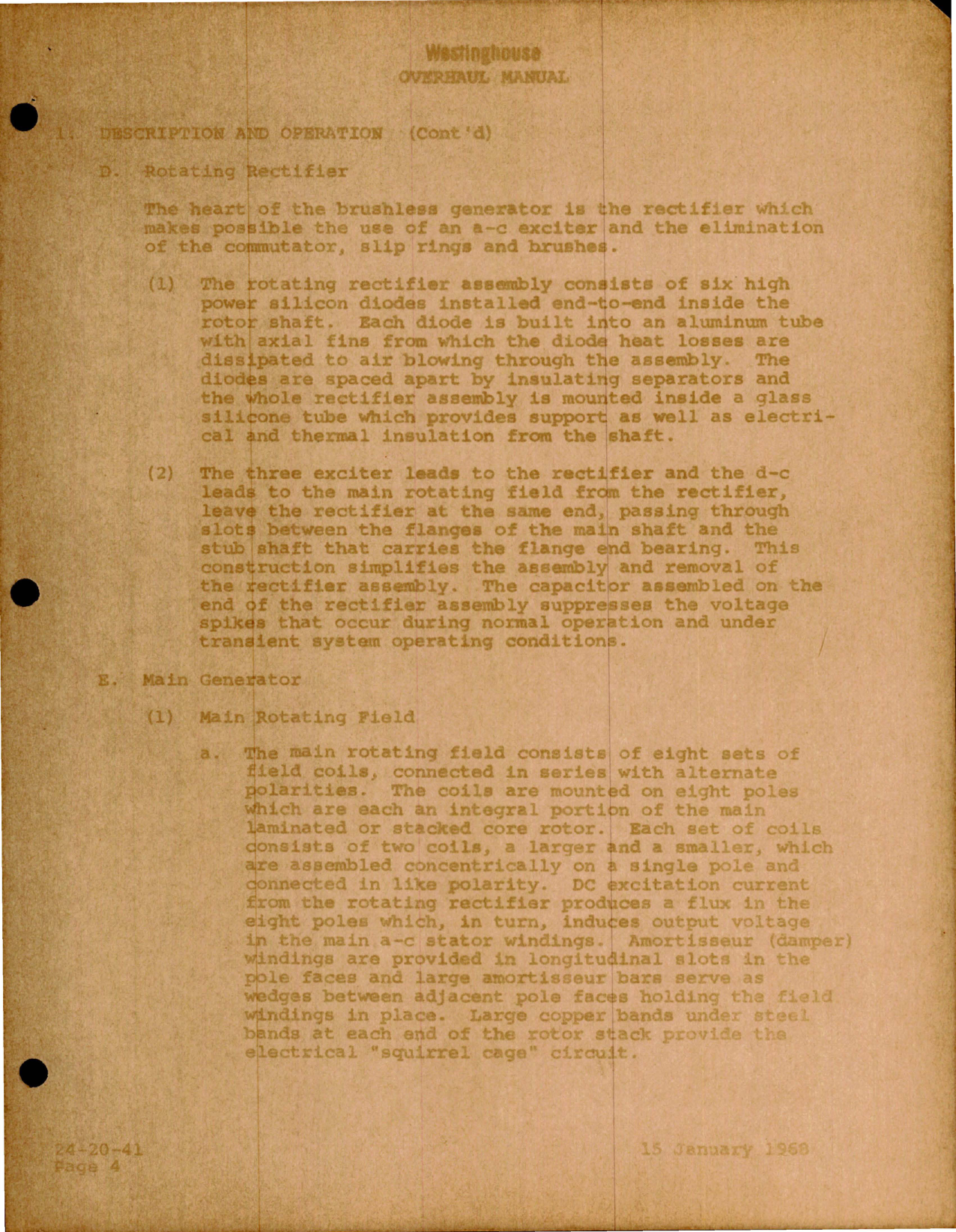 Sample page 9 from AirCorps Library document: Overhaul Manual for AC Generator - Types 8QL30Q and 8QL30R - Parts 976J118-6, 976J118-8