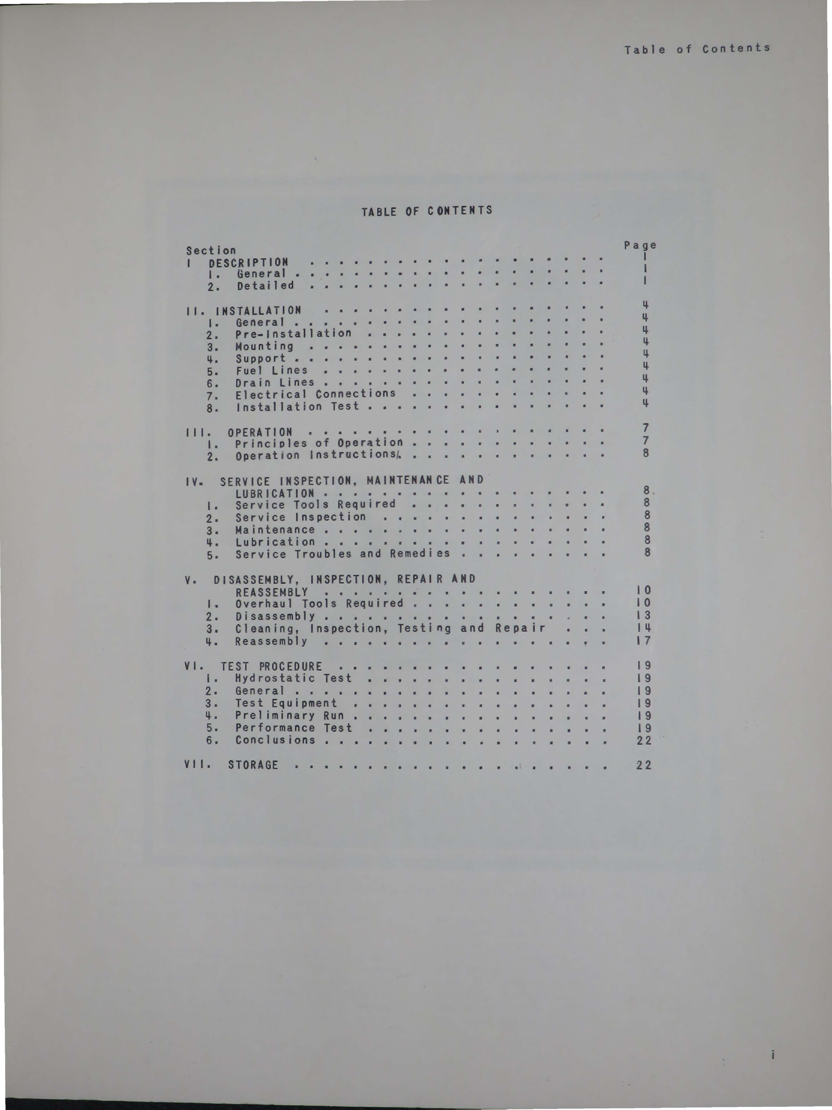 Sample page 5 from AirCorps Library document: Thompson Aircraft Submerged Fuel Booster Pump - Model TF-12900-7