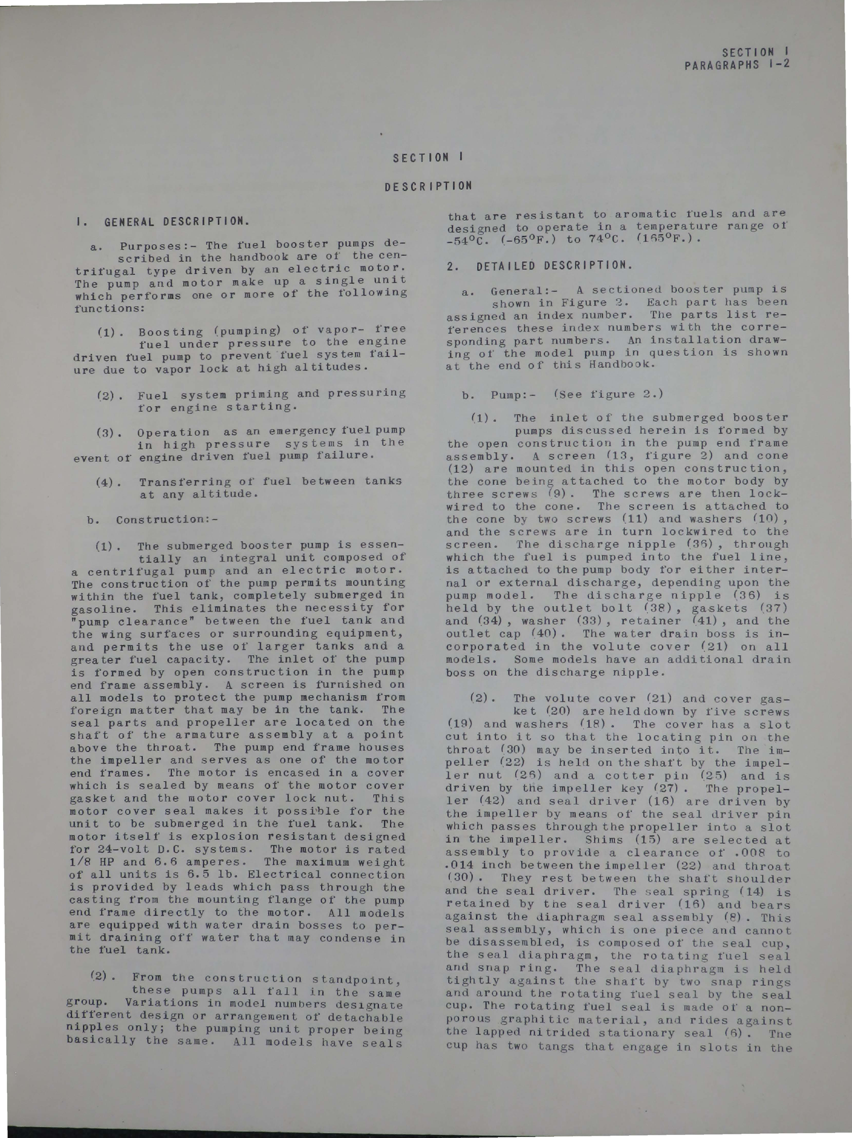 Sample page 7 from AirCorps Library document: Thompson Aircraft Submerged Fuel Booster Pump - Model TF-12900-7