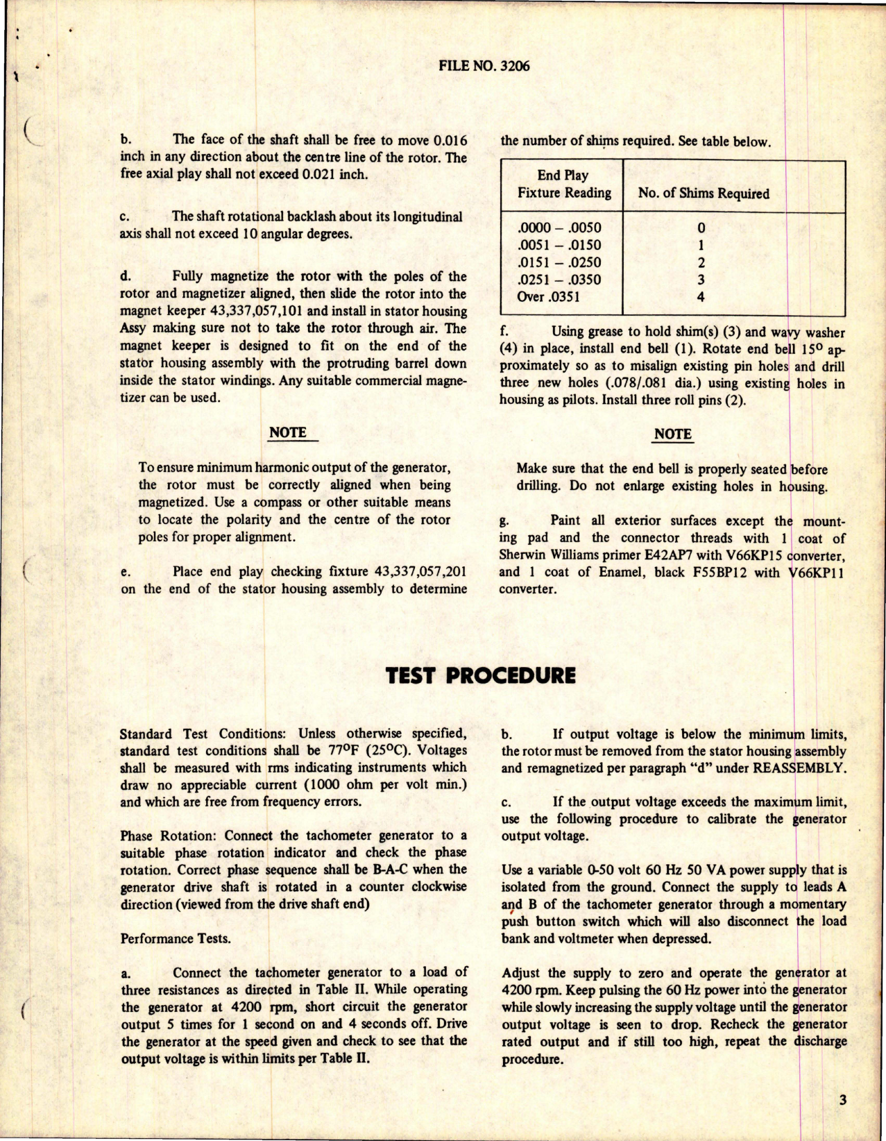 Sample page 5 from AirCorps Library document: Overhaul Instructions with Parts -  for Tachometer Generator - Amendment 1 - Models 32005-007 and 32005-008 
