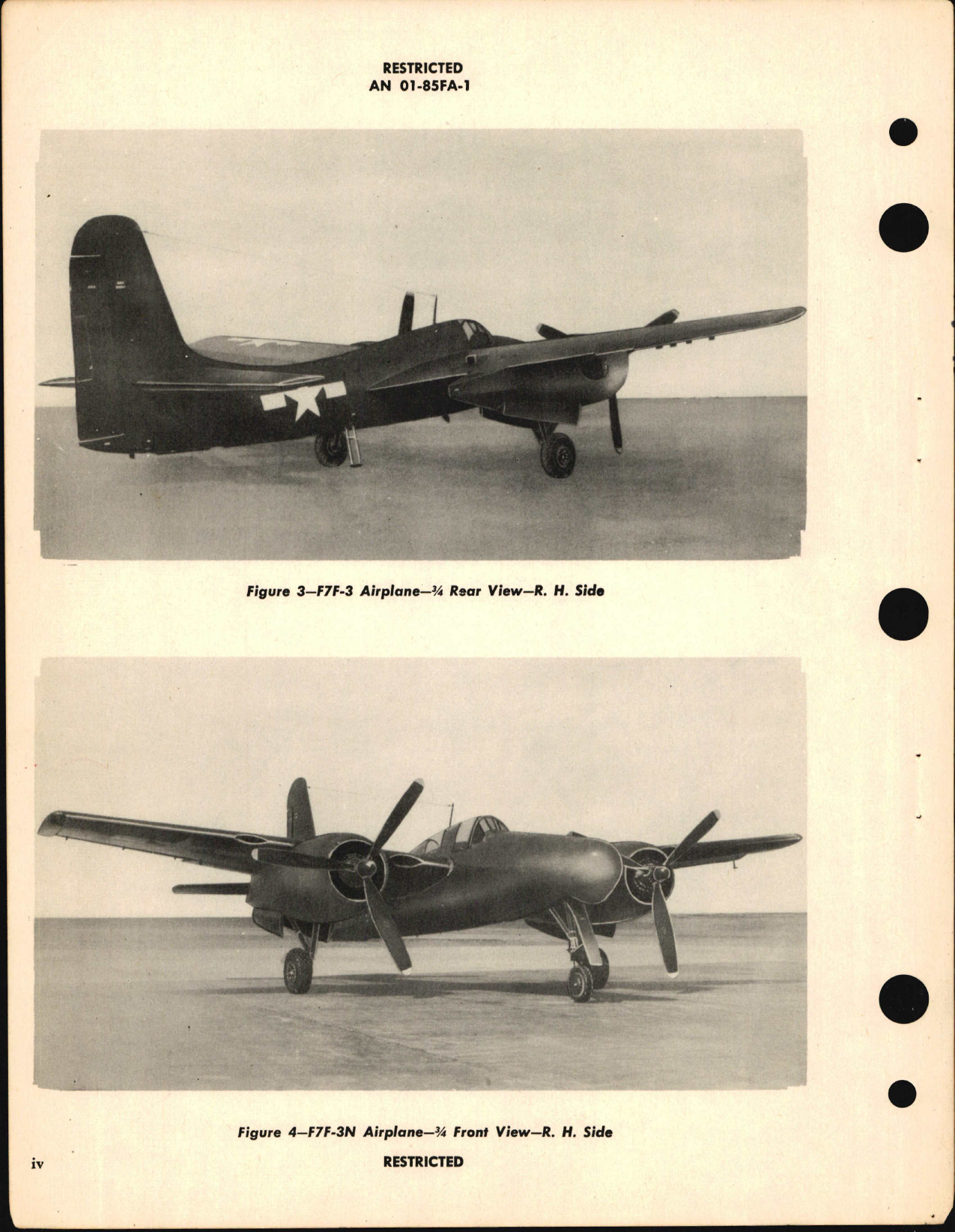 Sample page 8 from AirCorps Library document: Pilot's Handbook for F7F-1N, F7F-2N, F7F-3, F7F-3N, and F7F-4N