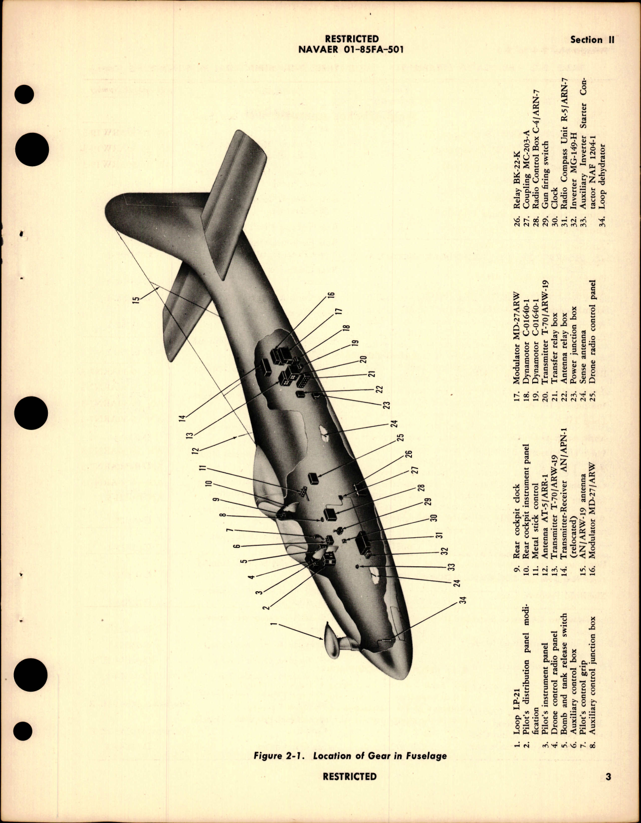 Sample page 7 from AirCorps Library document: Handbook of Instructions with Parts Catalog for F7F-2D