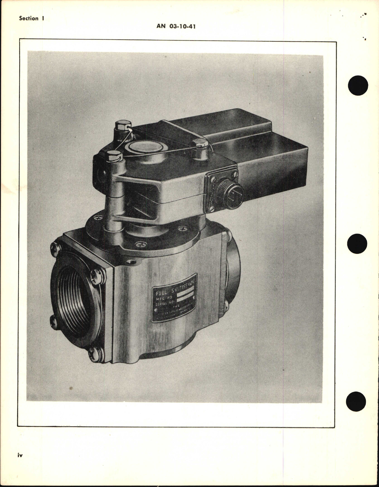 Sample page 6 from AirCorps Library document: Operation, Service, and Overhaul Instructions with Parts Catalog for Balanced Fuel Selector Valves