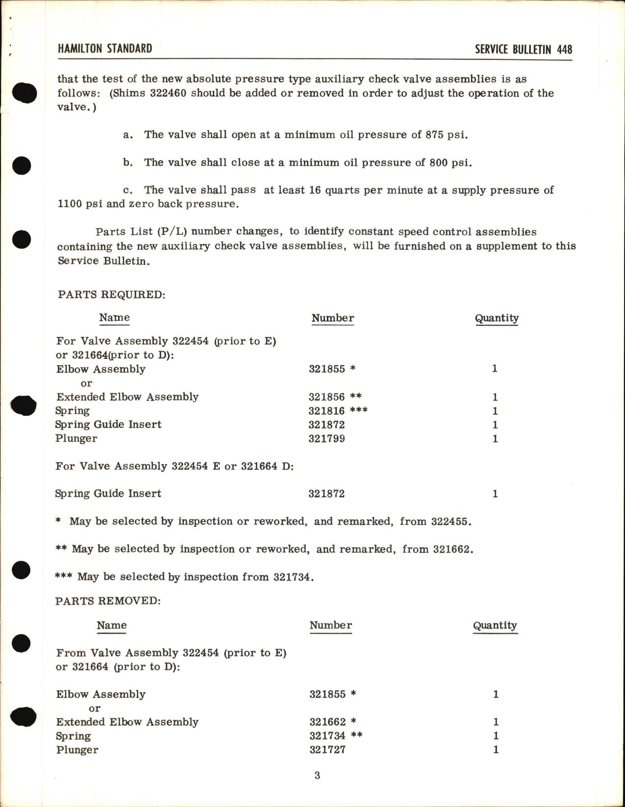 Sample page 3 from AirCorps Library document: Modifications of Auxiliary Check Valves Used with Four Flyweight Controls