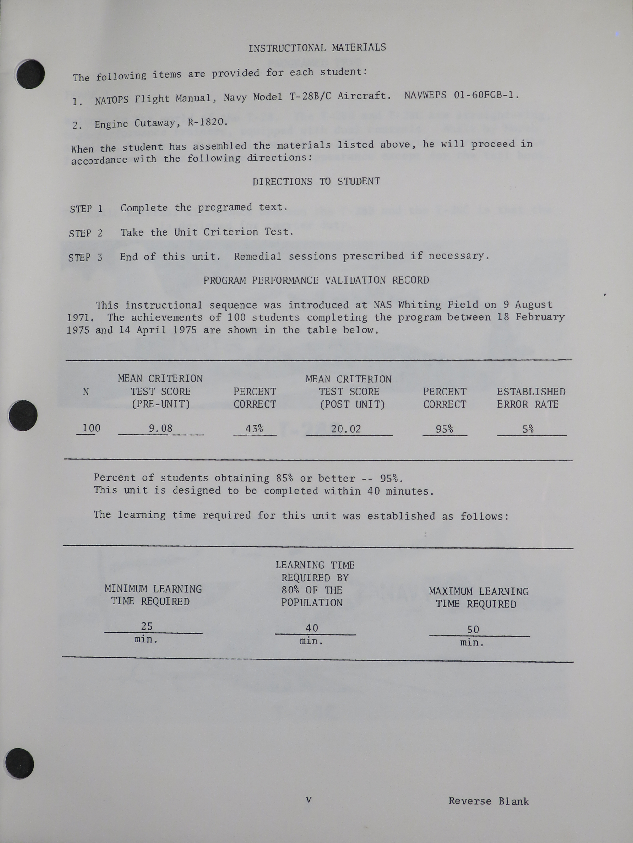 Sample page 5 from AirCorps Library document: Introduction to the T-28 Aircraft