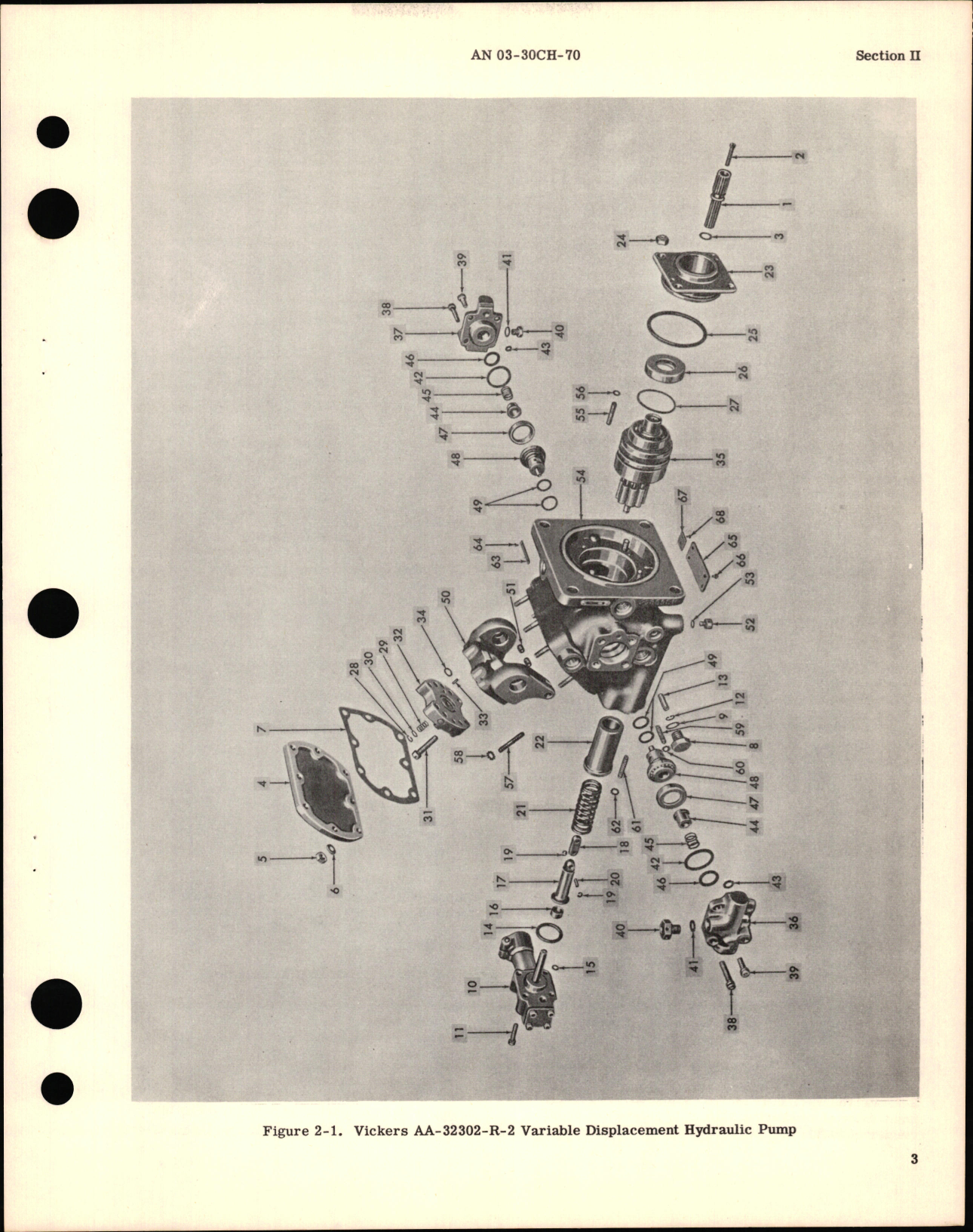 Sample page 7 from AirCorps Library document: Overhaul Instructions for Variable Displacement Hydraulic Pump Assemblies AA-32300-2 Series