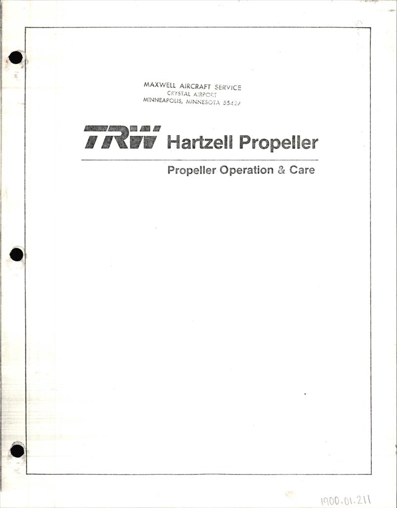 Hartzell Manuals