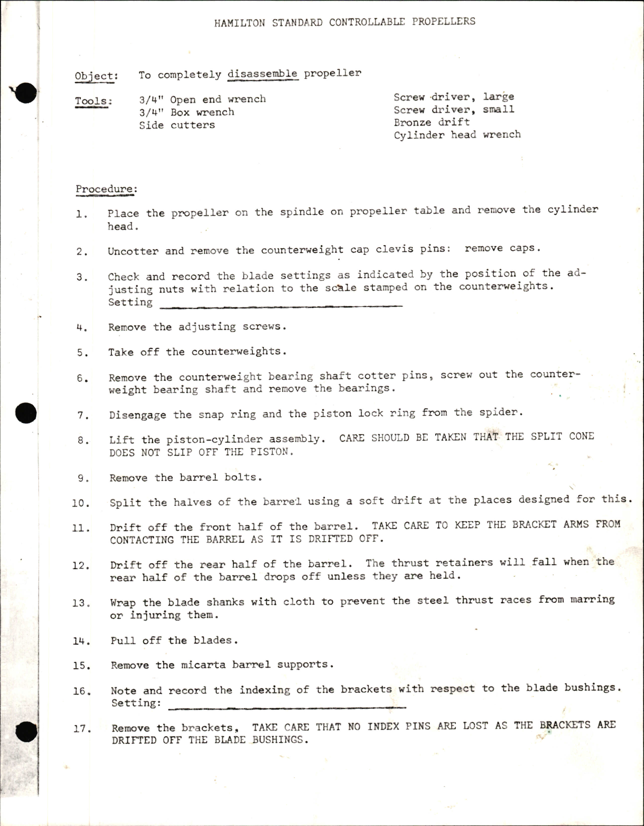 Sample page 5 from AirCorps Library document: Hamilton Standard Controllable Propellers Student Instruction