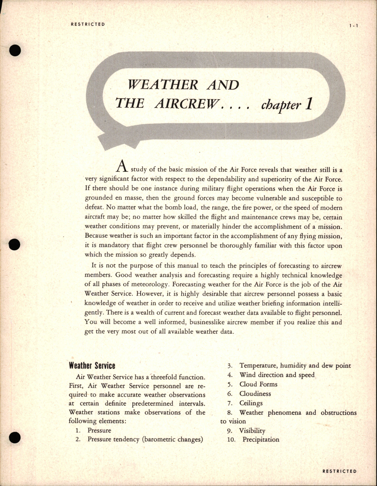 Sample page 5 from AirCorps Library document: Weather for Aircrew Trainees