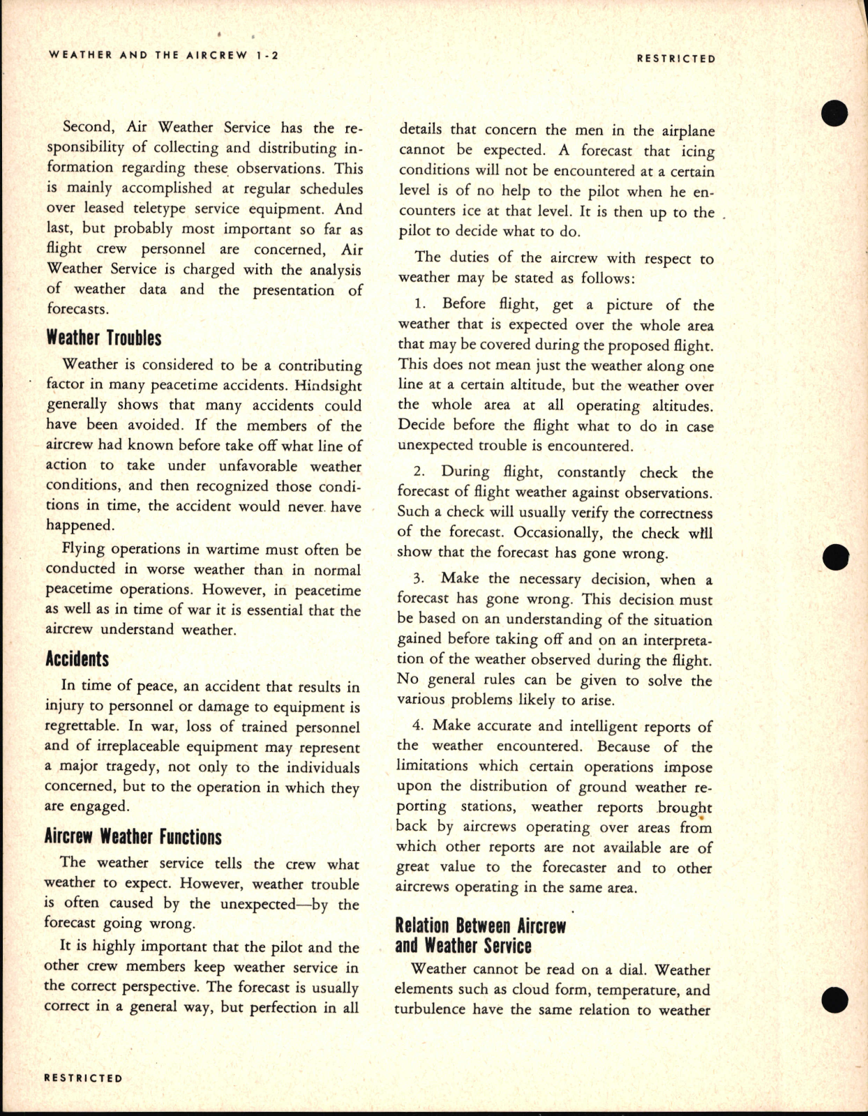 Sample page 6 from AirCorps Library document: Weather for Aircrew Trainees