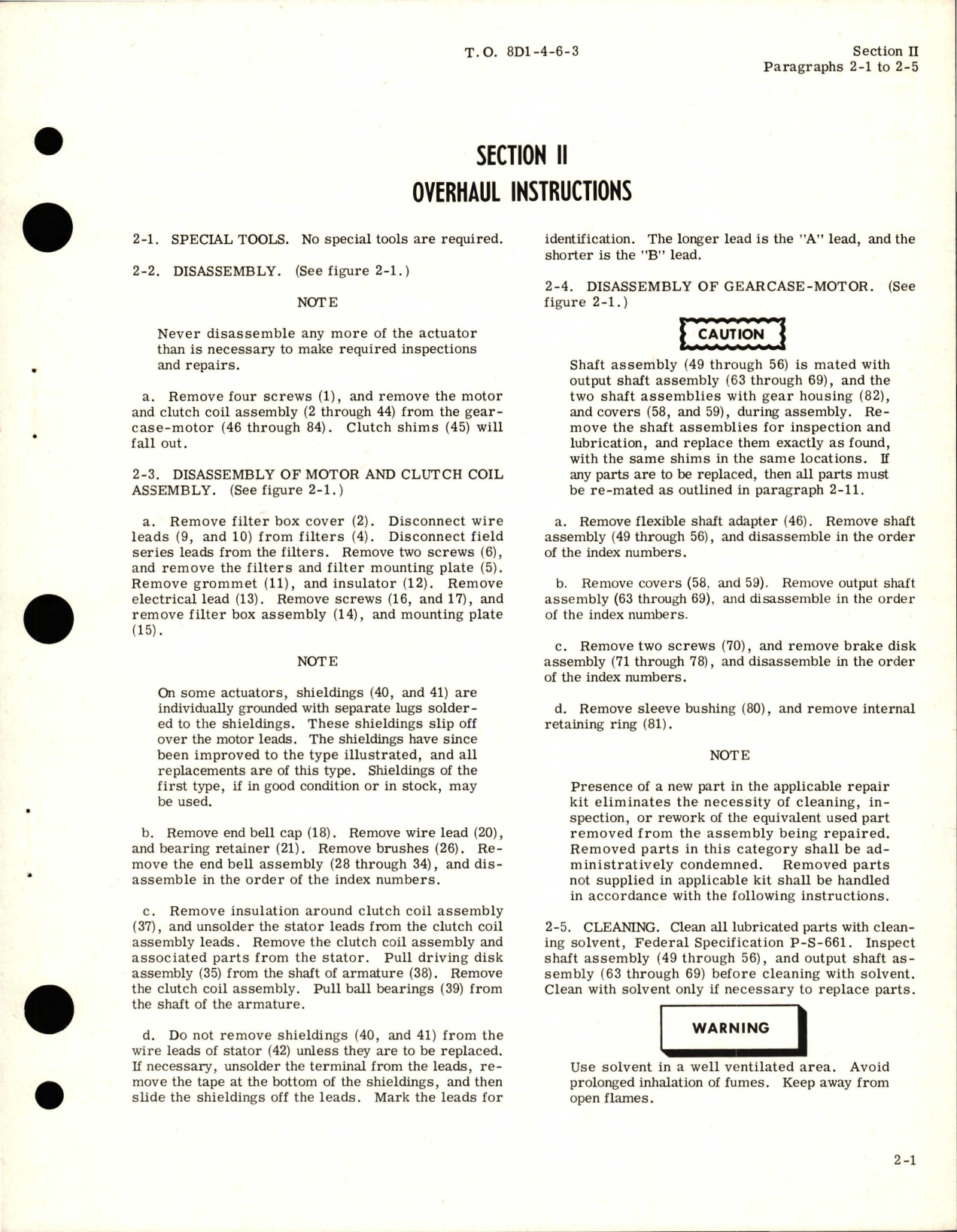 Sample page 5 from AirCorps Library document: Overhaul for Electro-Mechanical Rotary Actuator - Parts C824C and C824C1