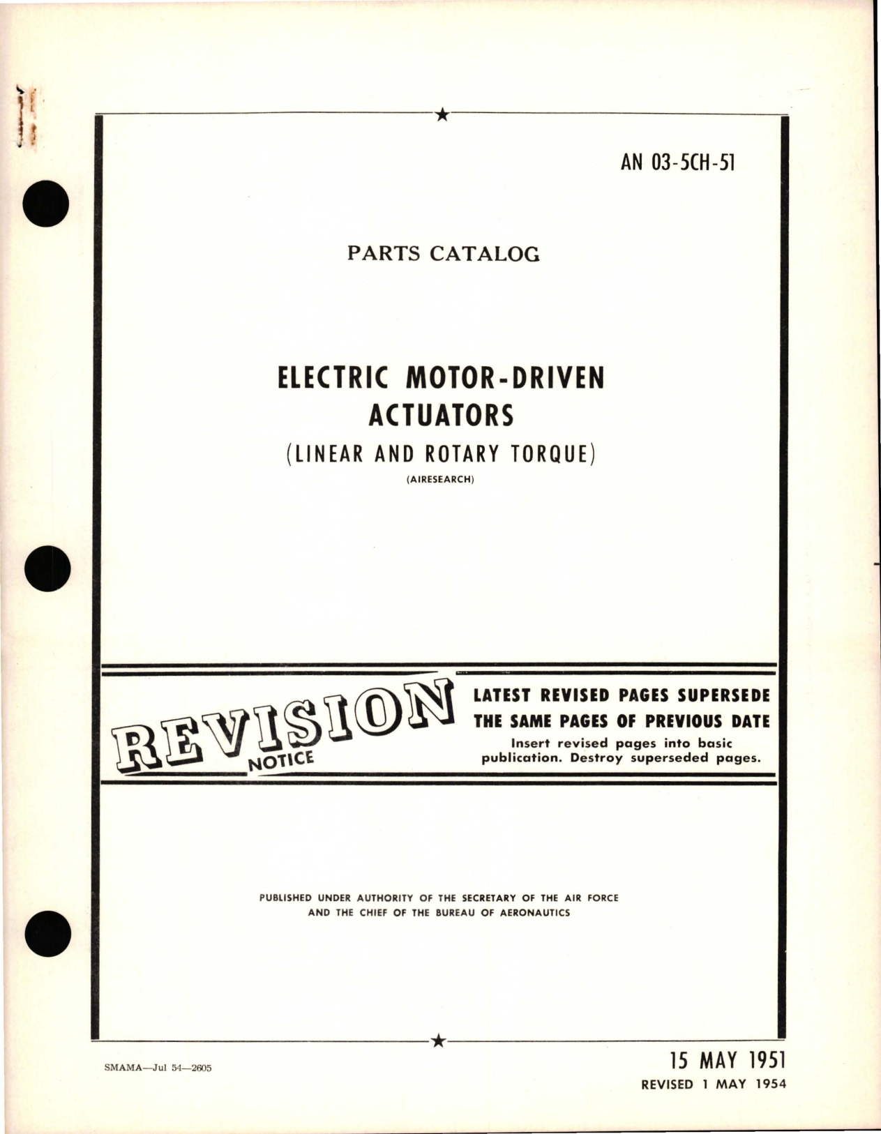 Sample page 1 from AirCorps Library document: Electric Motor-Driven Actuators Linear and Rotary Torque