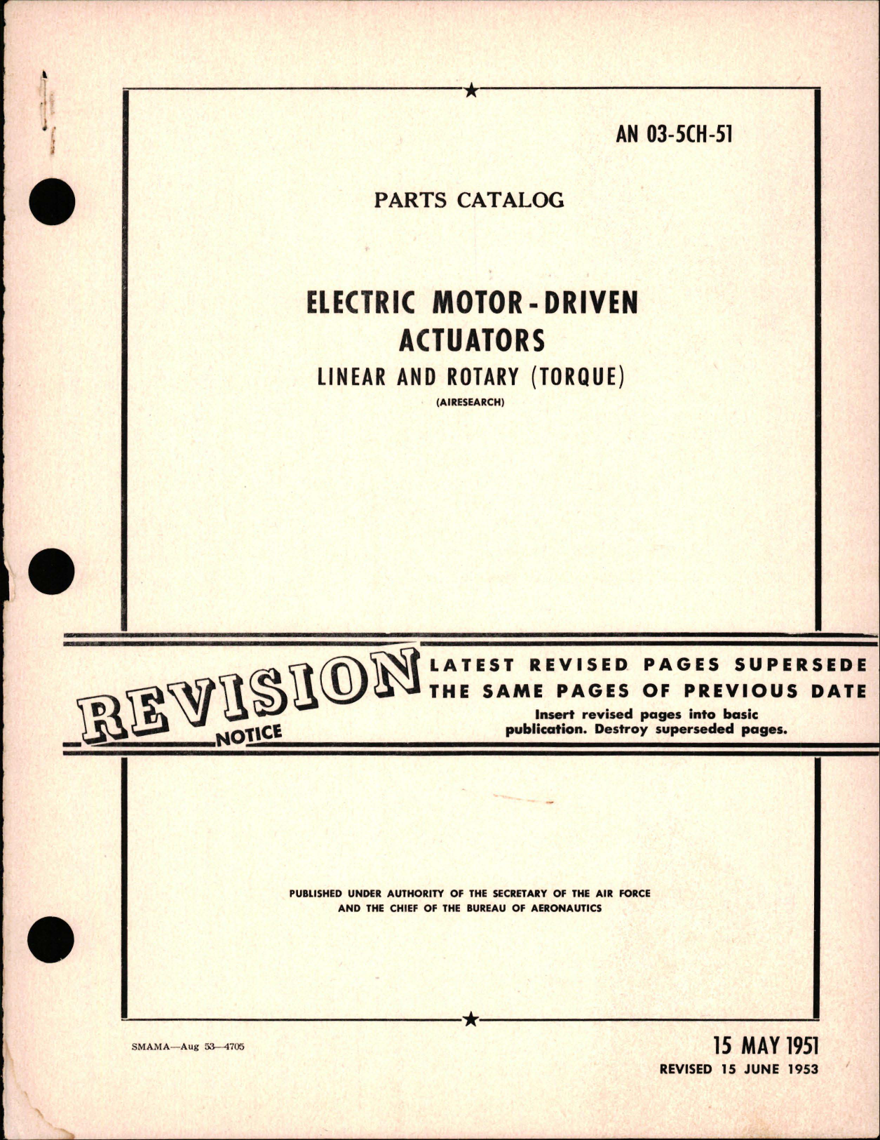 Sample page 1 from AirCorps Library document: Electric Motor-Driven Actuators Linear and Rotary Torque