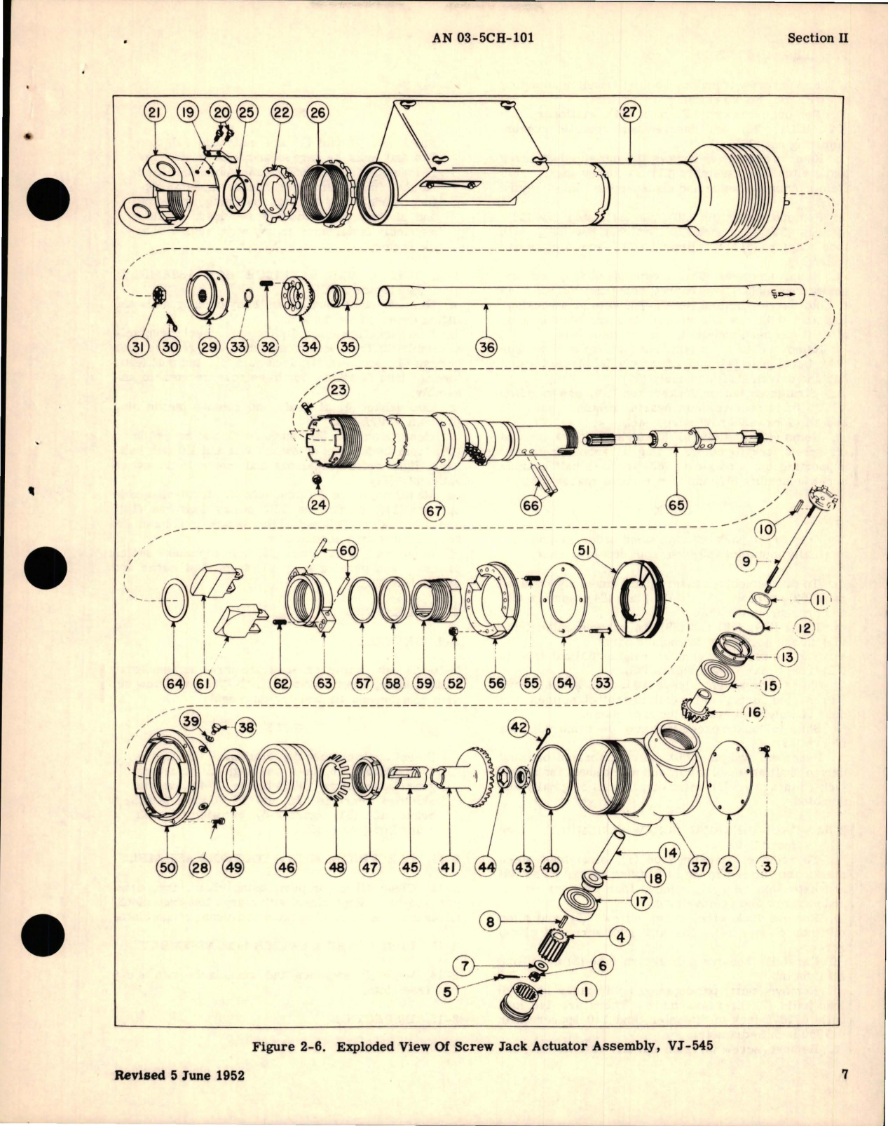 Sample page 5 from AirCorps Library document: Parts Catalog for Main Landing Gear Actuator - Part VJ-550