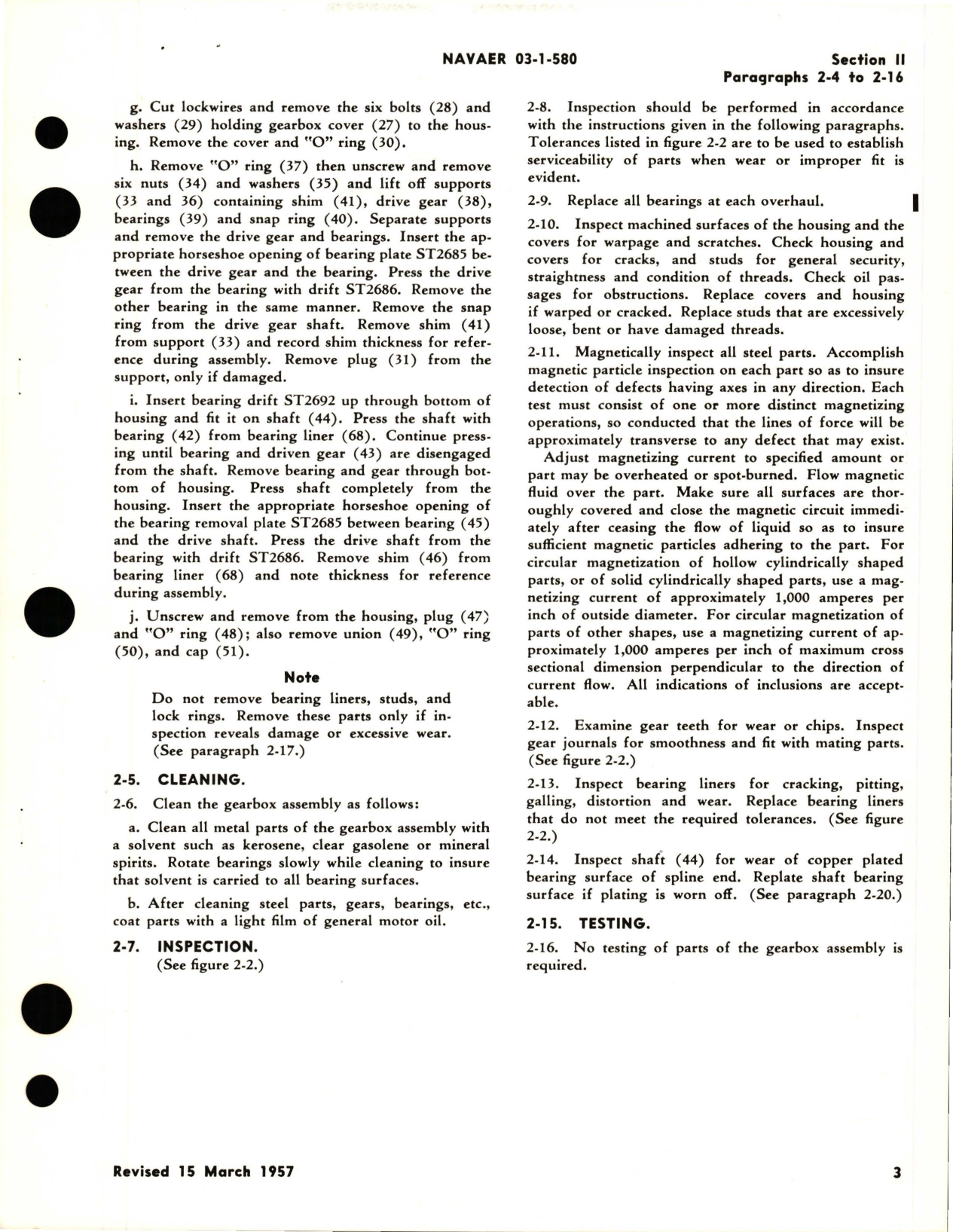 Sample page 5 from AirCorps Library document: Overhaul Instructions for Accessory Drive Gearbox Assembly - Part 135897 