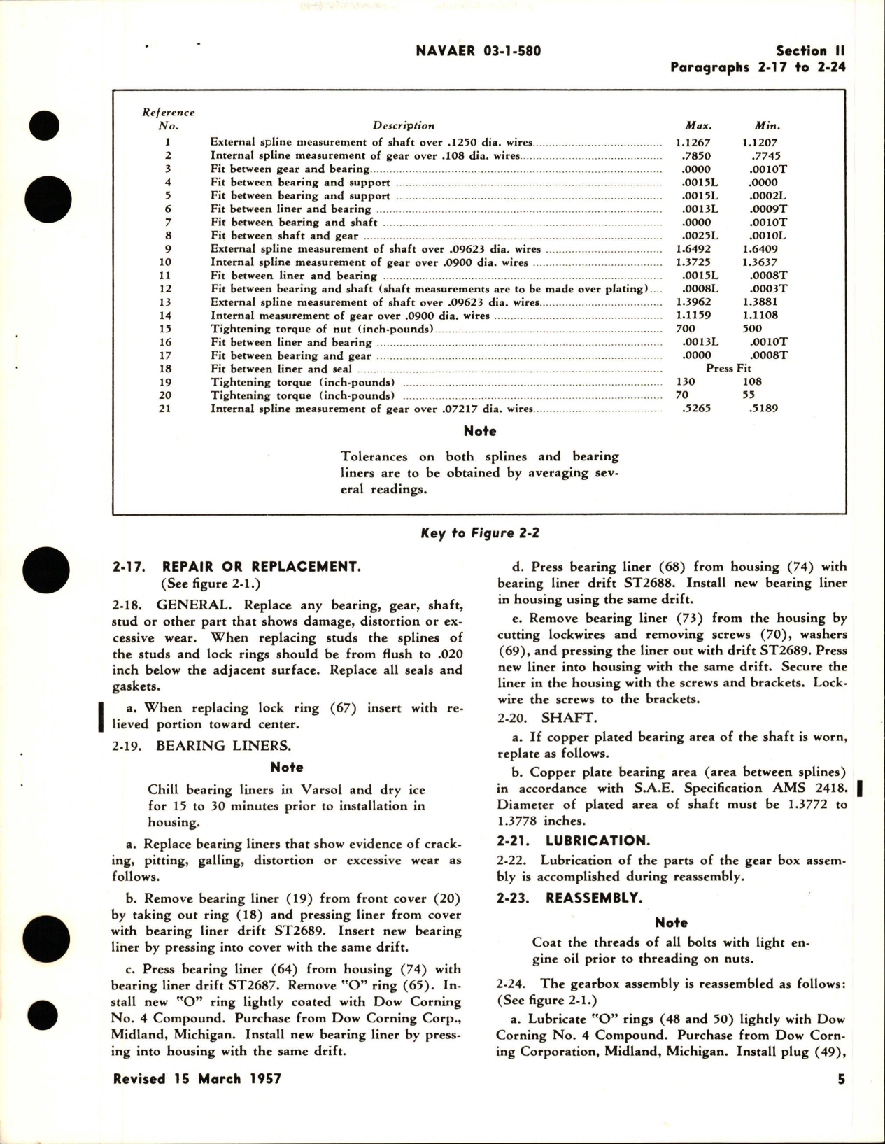 Sample page 7 from AirCorps Library document: Overhaul Instructions for Accessory Drive Gearbox Assembly - Part 135897 