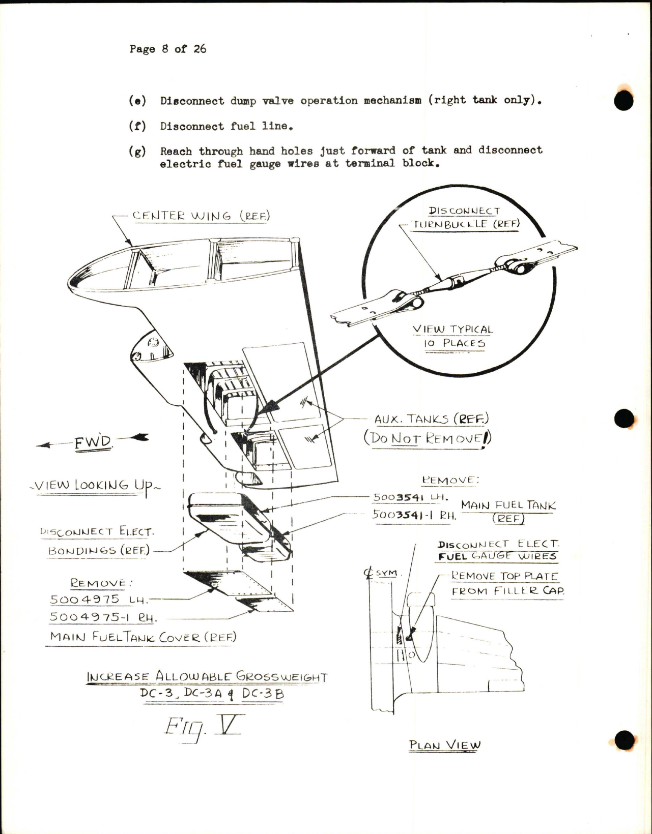Sample page 7 from AirCorps Library document: Modification of Oil Tank Hopper Assembly 