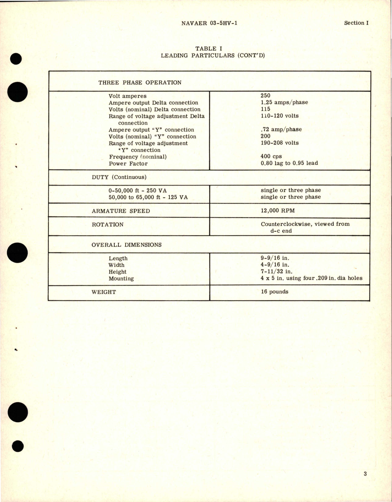 Sample page 7 from AirCorps Library document: Overhaul Instructions for Inverter - Model 4606C