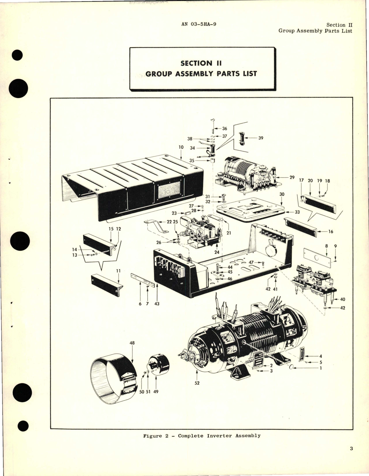 Sample page 7 from AirCorps Library document: Illustrated Parts Breakdown for Inverters - Models F45-3, F36-3, F36-3M