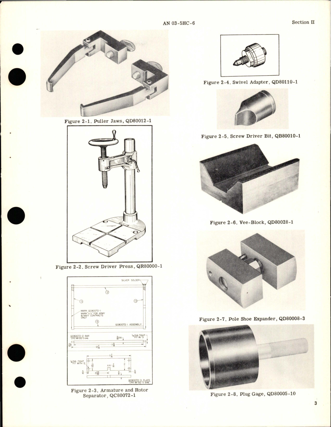 Sample page 7 from AirCorps Library document: Overhaul Instructions for Inverter - Models 1518-1-F, -G, -H