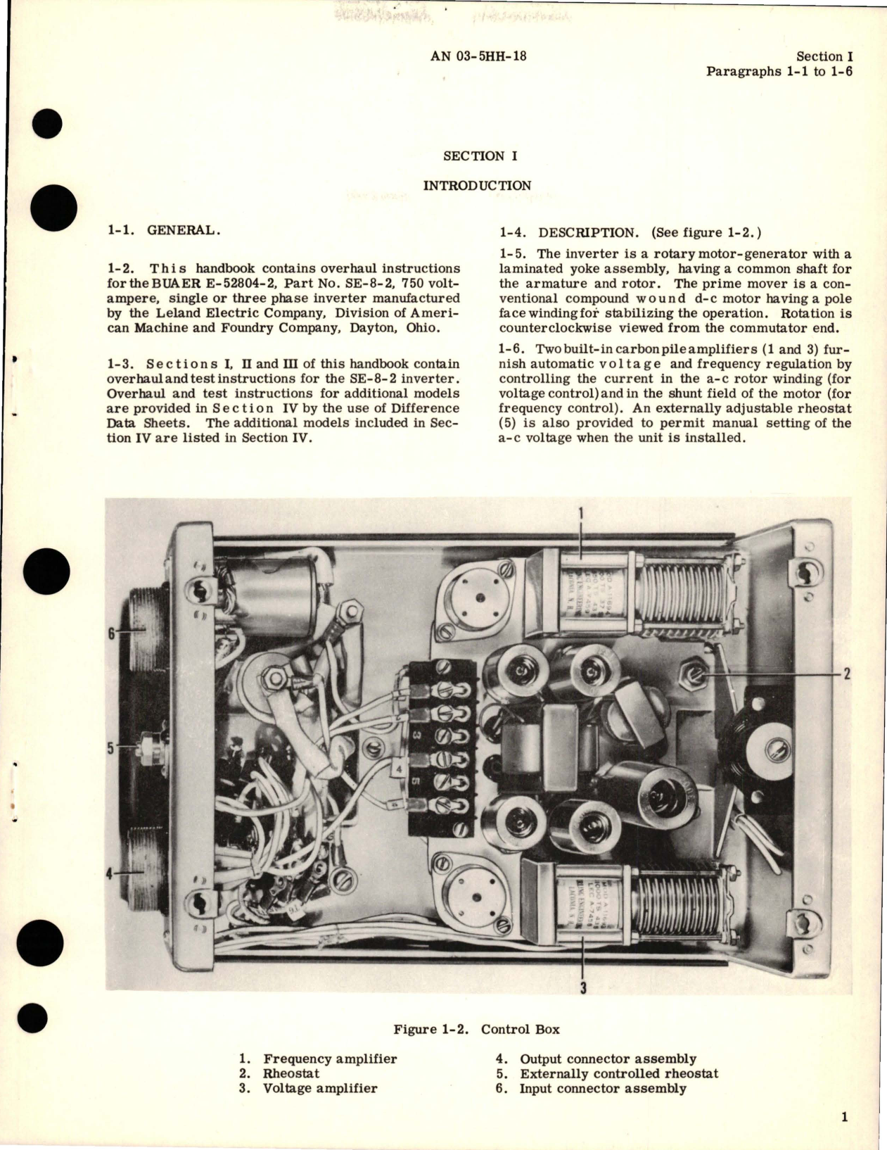 Sample page 5 from AirCorps Library document: Overhaul Instructions for Inverter - Parts SE-8-2 and SE-8-3