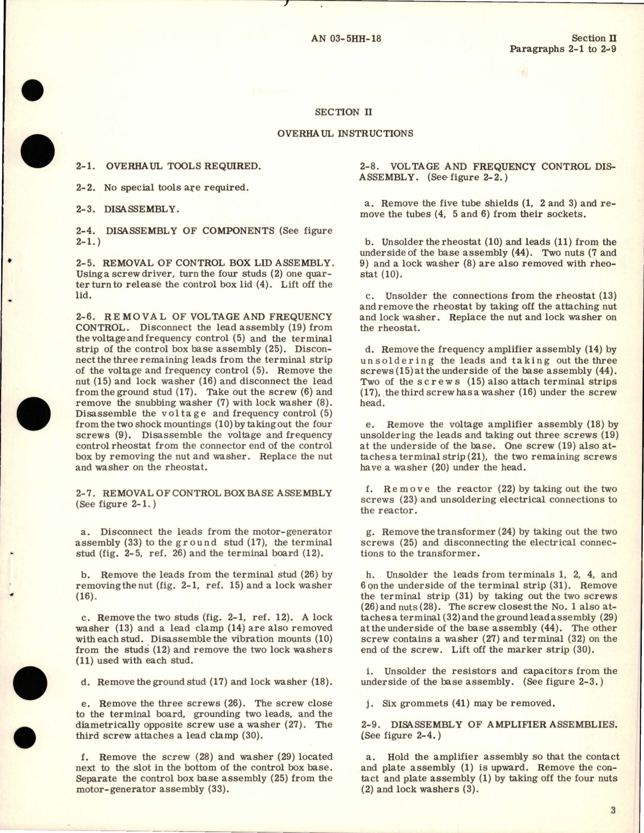 Sample page 7 from AirCorps Library document: Overhaul Instructions for Inverter - Parts SE-8-2 and SE-8-3