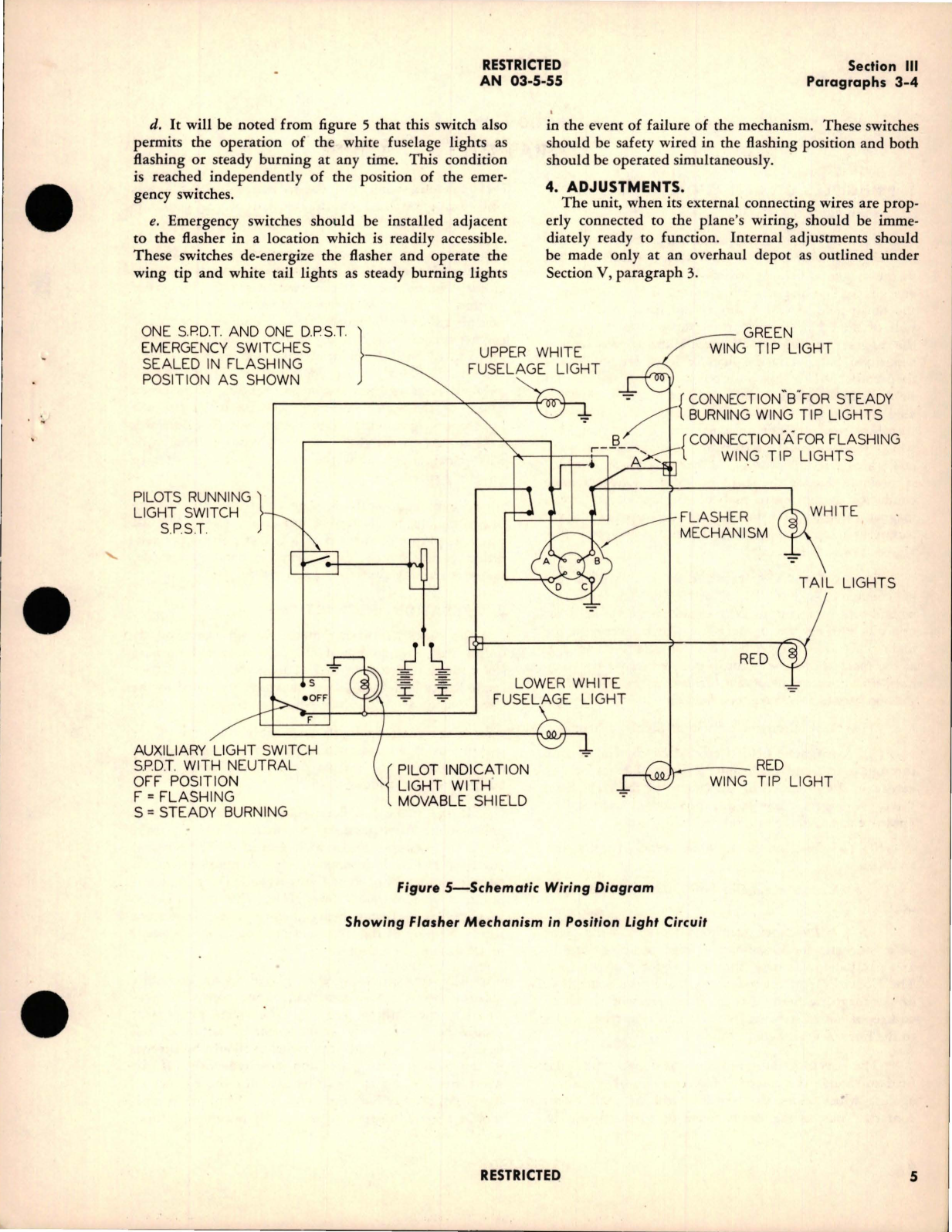 Sample page 9 from AirCorps Library document: Instructions with Parts Catalog for Aircraft Flasher Mechanism - Types FA-121 and FA-122 