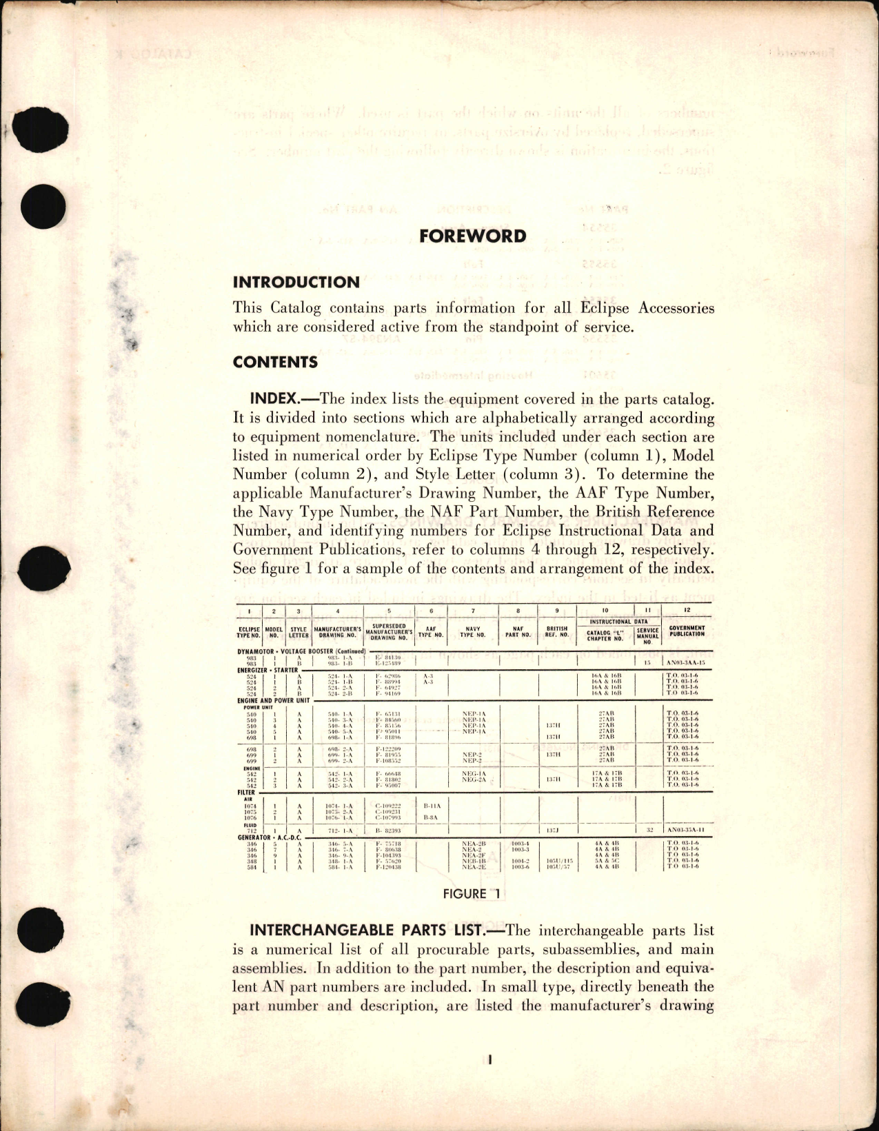 Sample page 6 from AirCorps Library document: Aircraft Accessory Equipment Parts Catalog