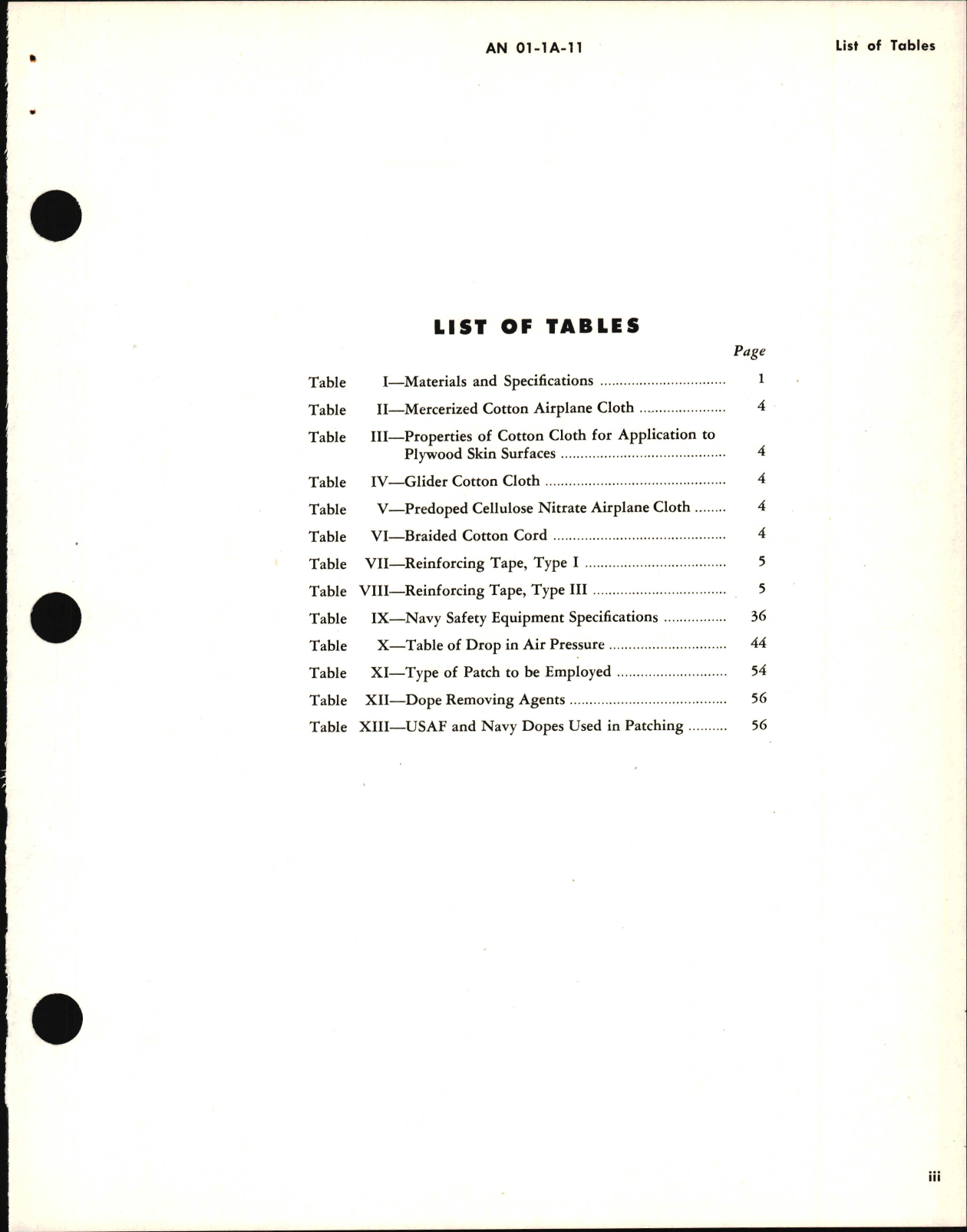 Sample page 5 from AirCorps Library document: Fabric Repair and Doping