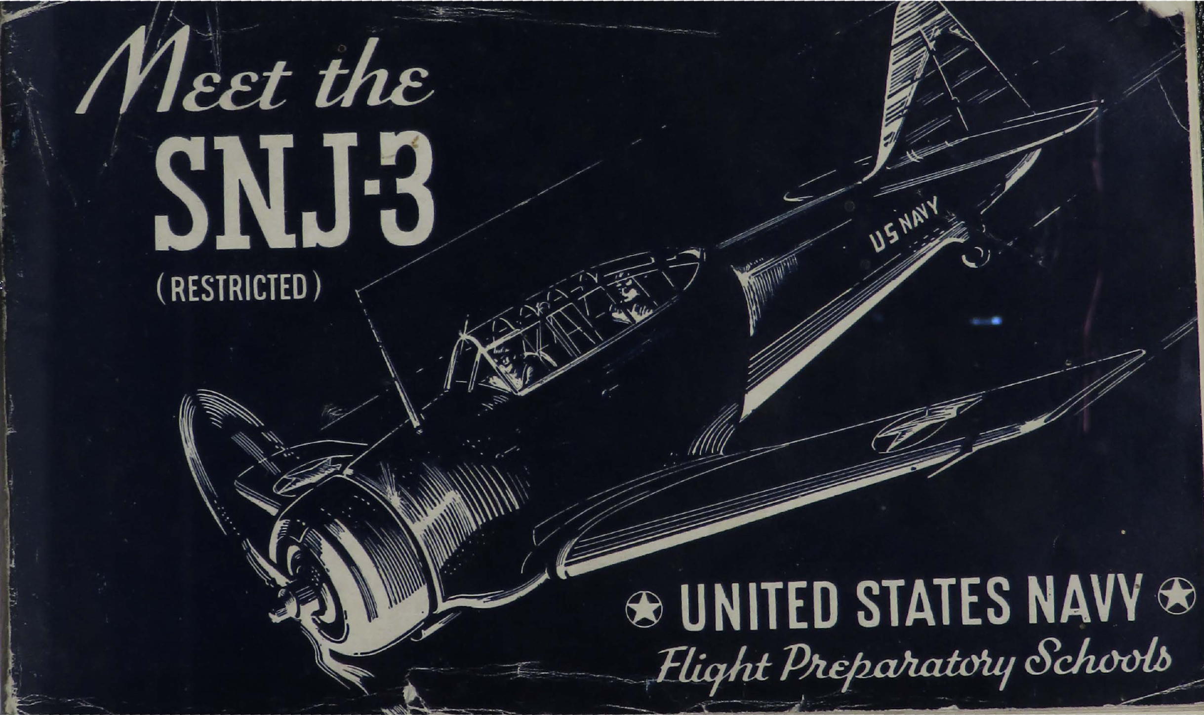 Sample page 1 from AirCorps Library document: Meet the SNJ-3 - Flight Preparatory Schools