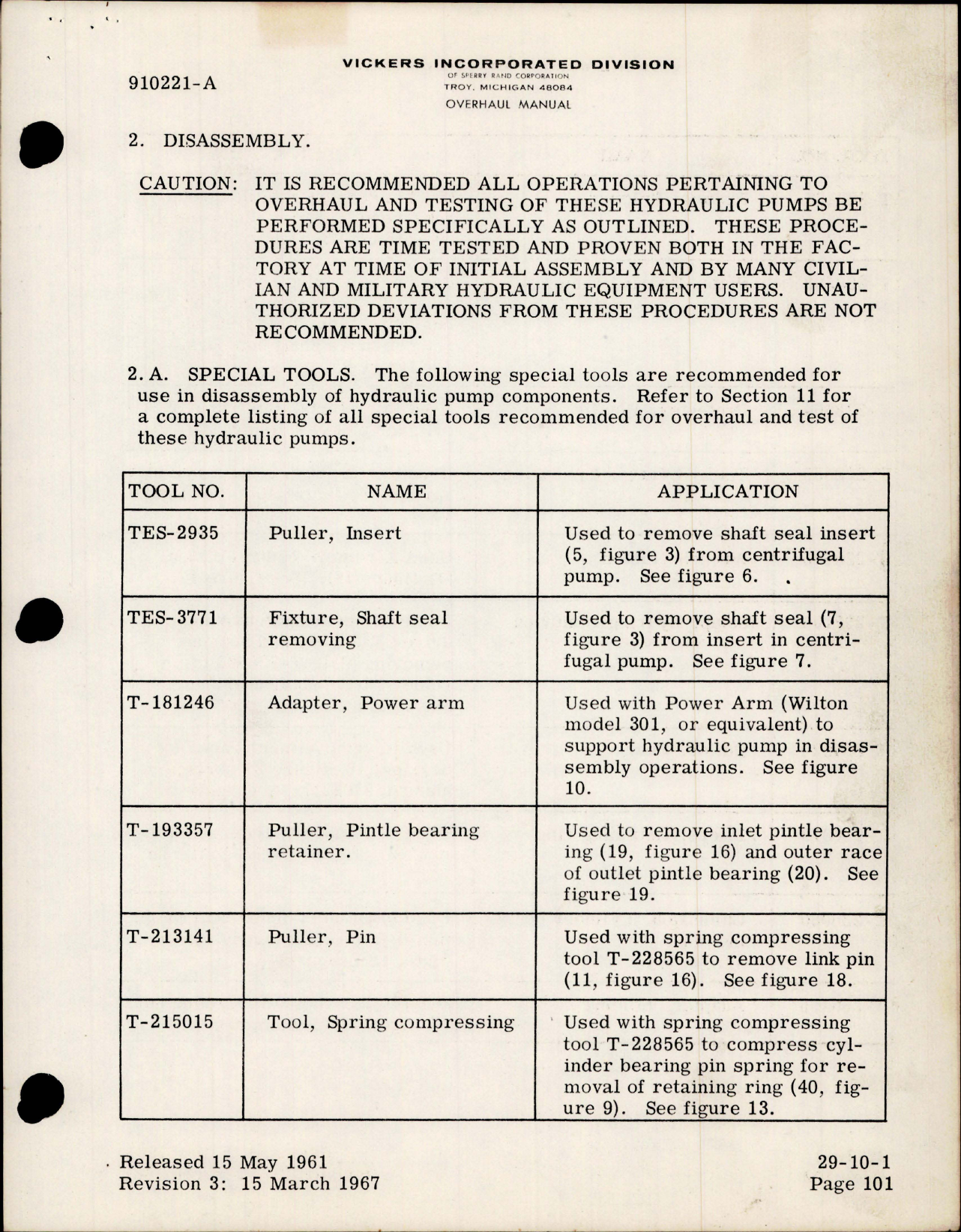 Sample page 7 from AirCorps Library document: Overhaul Manual for Hydraulic Motorpump - Models EA-50182-7 and EA-50182-8 - Revision 4 