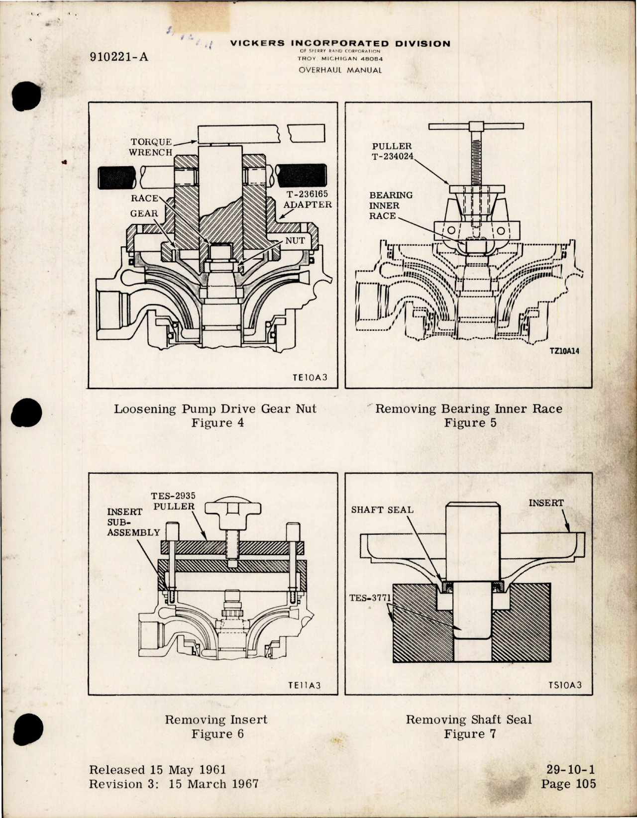 Sample page 9 from AirCorps Library document: Overhaul Manual for Hydraulic Motorpump - Models EA-50182-7 and EA-50182-8 - Revision 4 