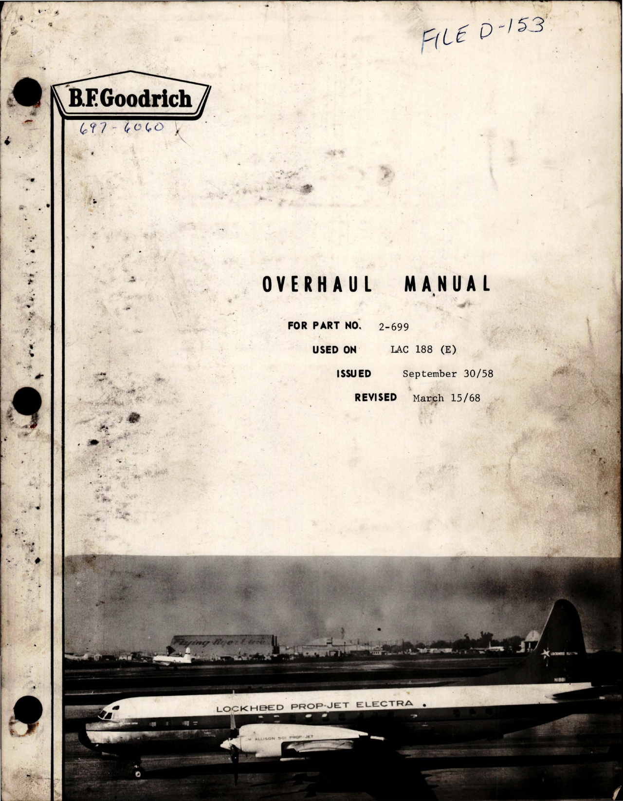 Sample page 1 from AirCorps Library document: Overhaul Manual for Multiple Disk Brake - Part 2-699 