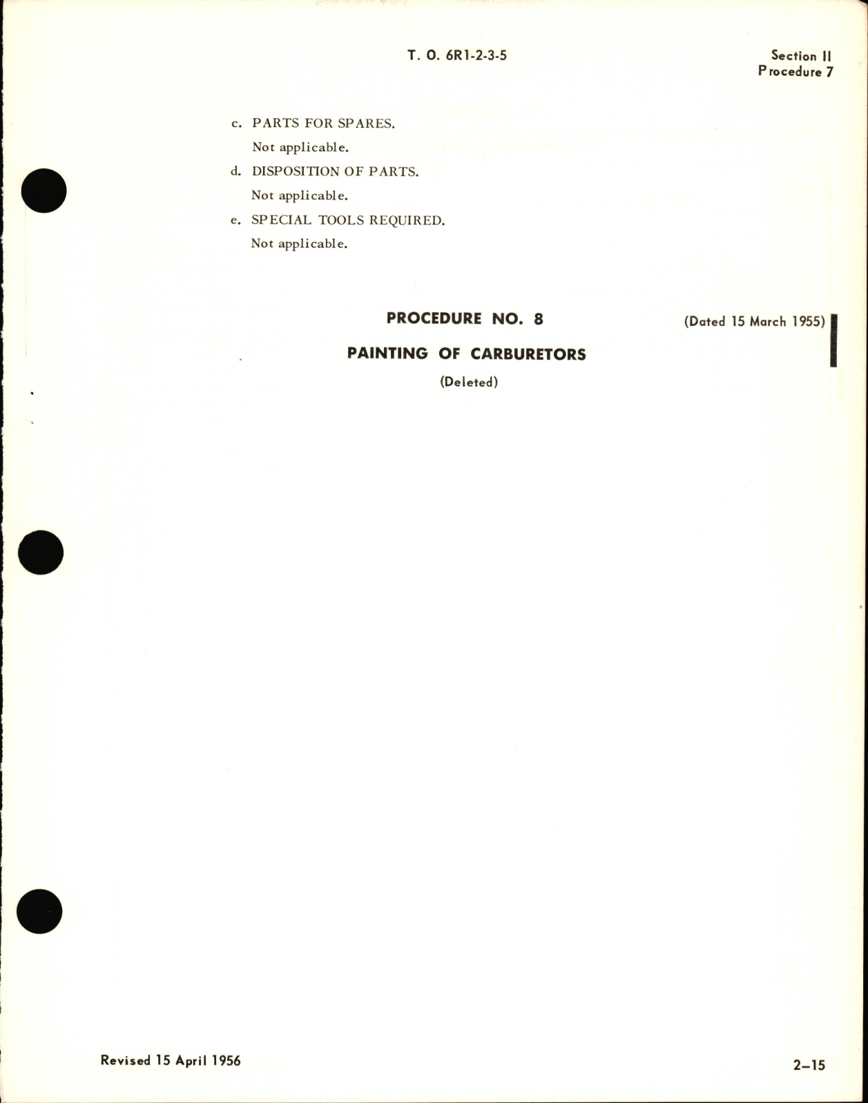 Sample page 5 from AirCorps Library document: Overhaul Changes Applicable to Bendix Float Type Series NA Carburetors