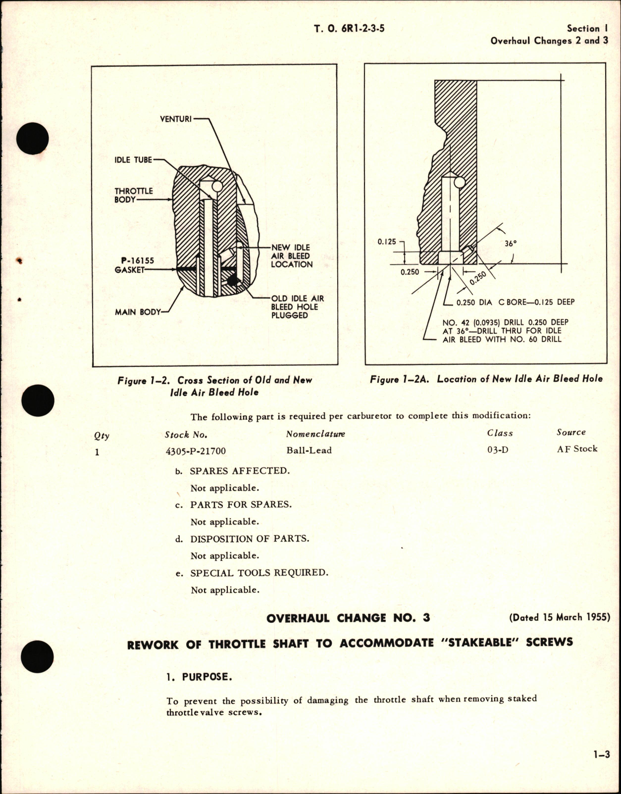 Sample page 9 from AirCorps Library document: Overhaul Changes Applicable to Bendix Float Type Series NA Carburetors