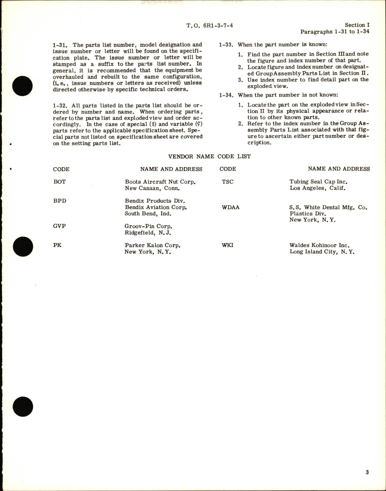Sample page 7 from AirCorps Library document: Illustrated Parts Breakdown for Injection Carburetor Model QD-94A