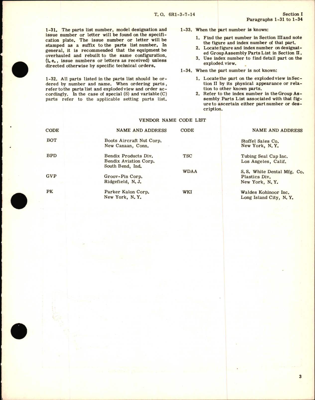 Sample page 7 from AirCorps Library document: Illustrated Parts Breakdown for Injection Carburetors Model QD-9D1