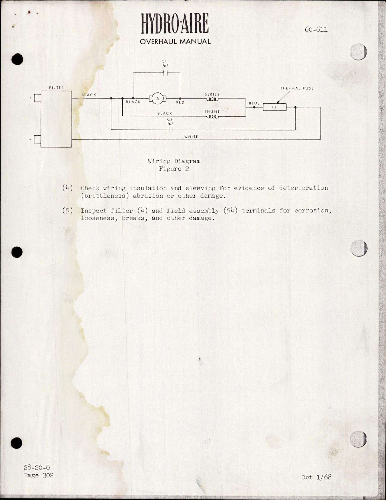 Sample page 7 from AirCorps Library document: Overhaul Manual for Fuel Booster Pump - 60-611 and 60-611A 
