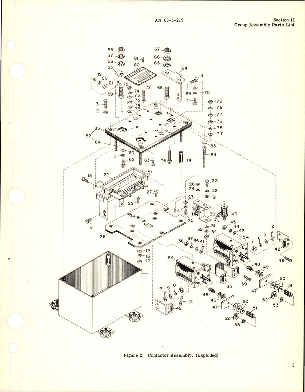 Sample page 5 from AirCorps Library document: Parts Catalog for Contractor Assembly - Model A24A9345 - Type AVR-342-A 