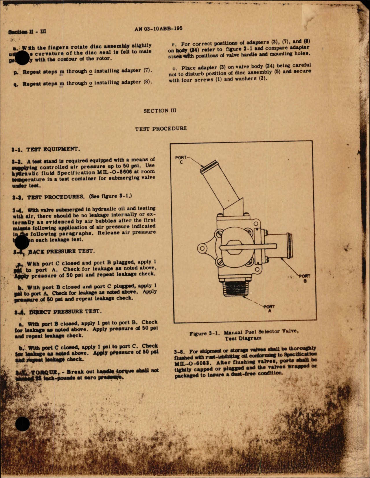 Sample page 5 from AirCorps Library document: Overhaul Instructions for Manual Fuel Selector Valves - Type FX - Size 16 - Parts 1804, 1804-1, and 1804-2 