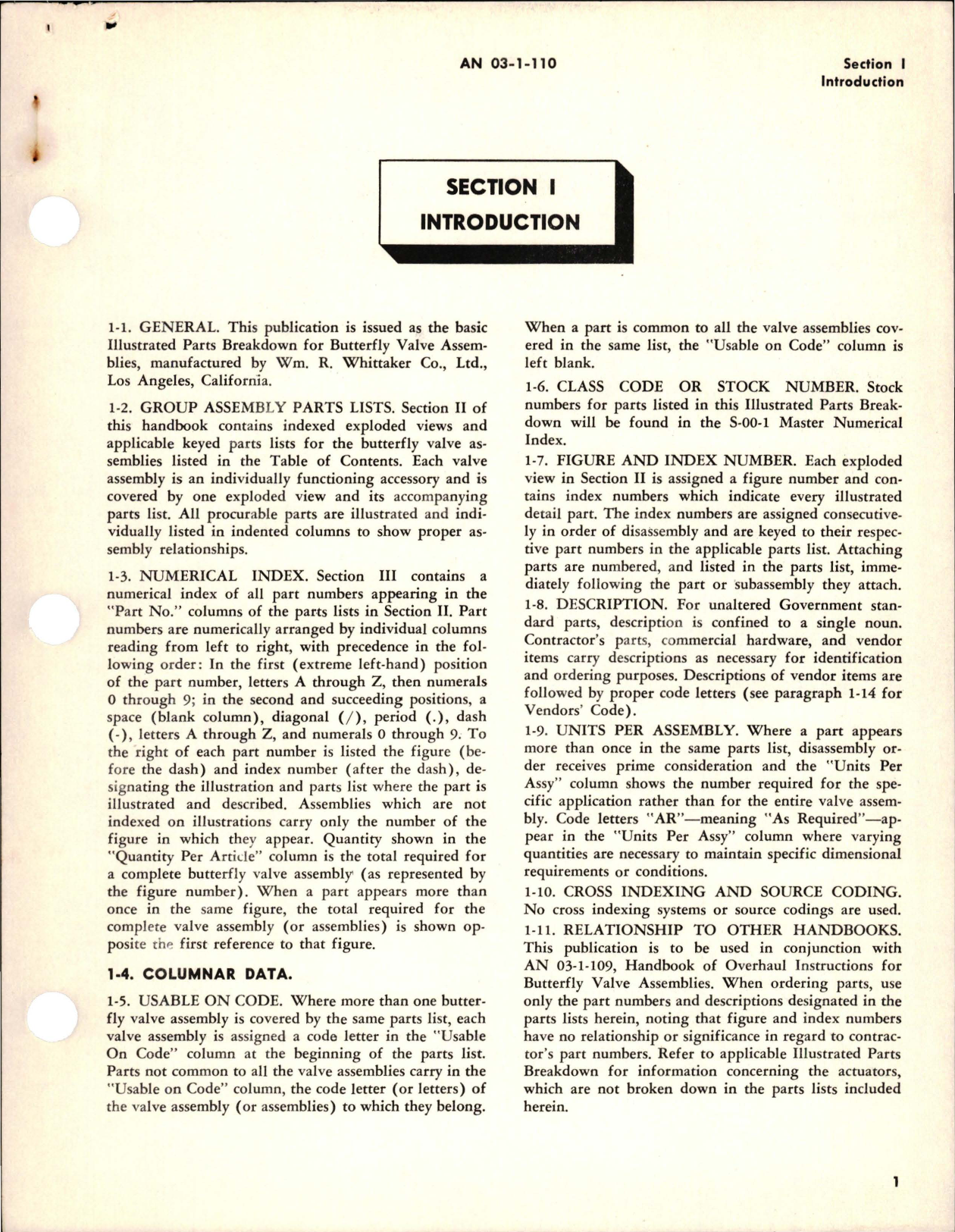 Sample page 5 from AirCorps Library document: Illustrated Parts Breakdown for Butterfly Valves 