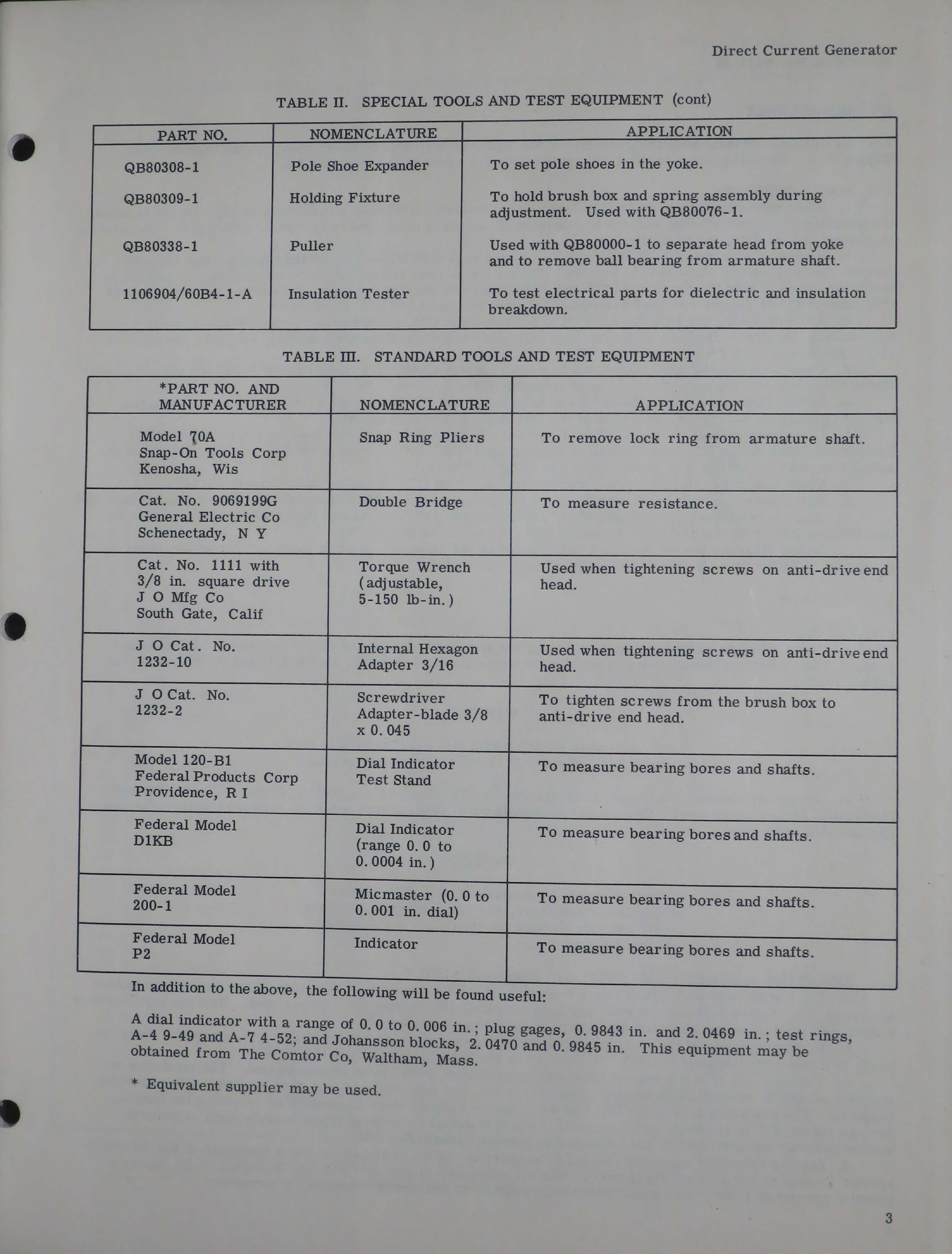 Sample page 7 from AirCorps Library document: Overhaul Instructions for Direct Current Generators