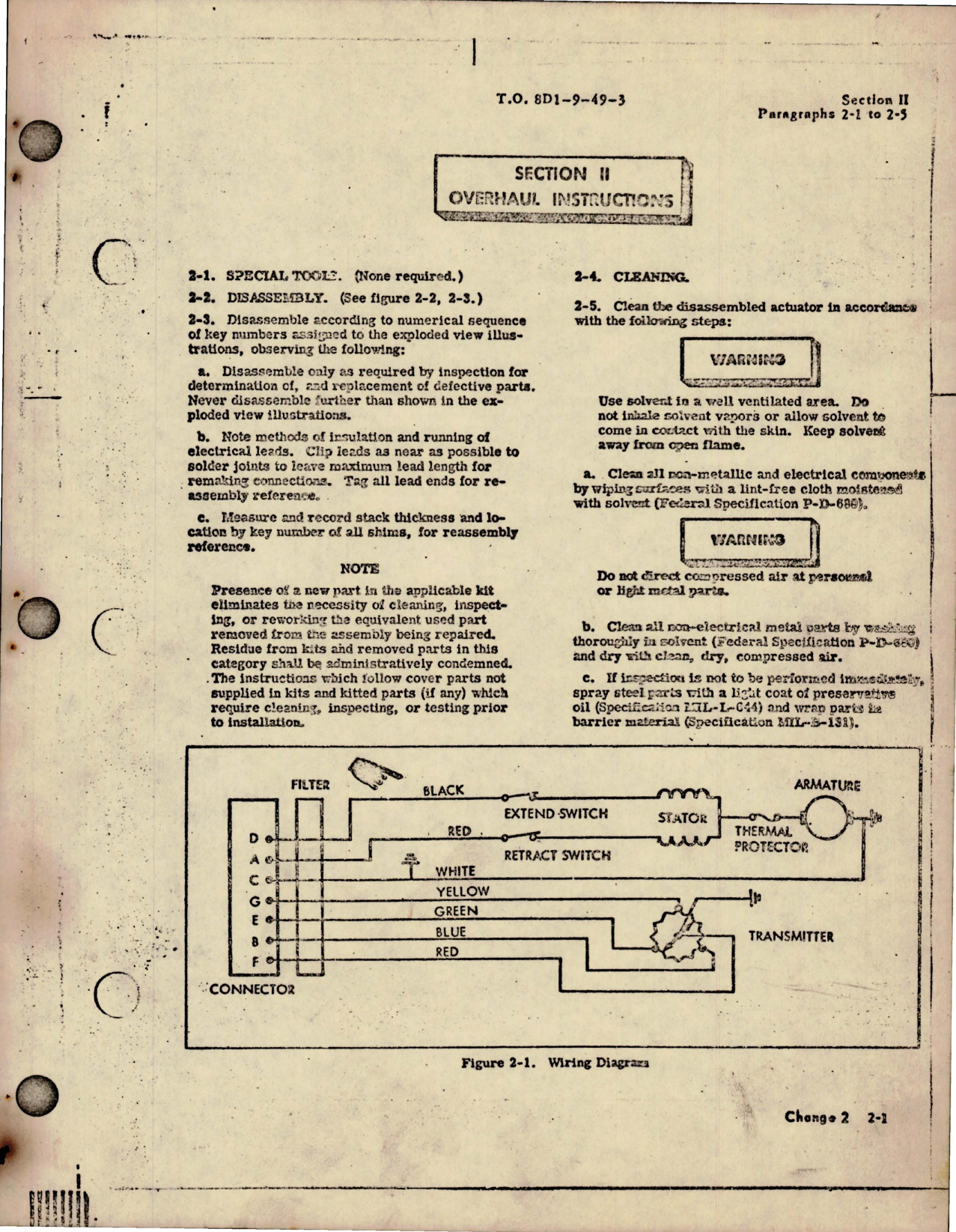 Sample page 5 from AirCorps Library document: Overhaul Manual for Linear Electro Mechanical Actuator - Part 880T100 
