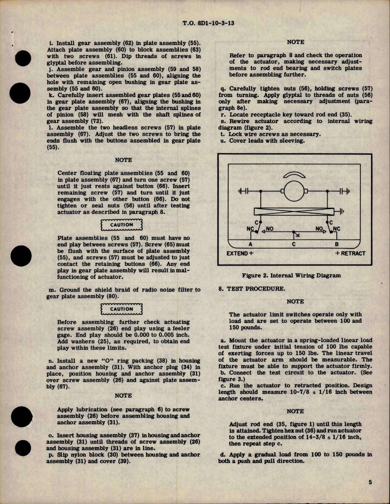 Sample page 5 from AirCorps Library document: Overhaul Instructions with Parts for Linear Electro Mechanical Actuator - Parts JYLC 3670-1 and JYLC 3670-2
