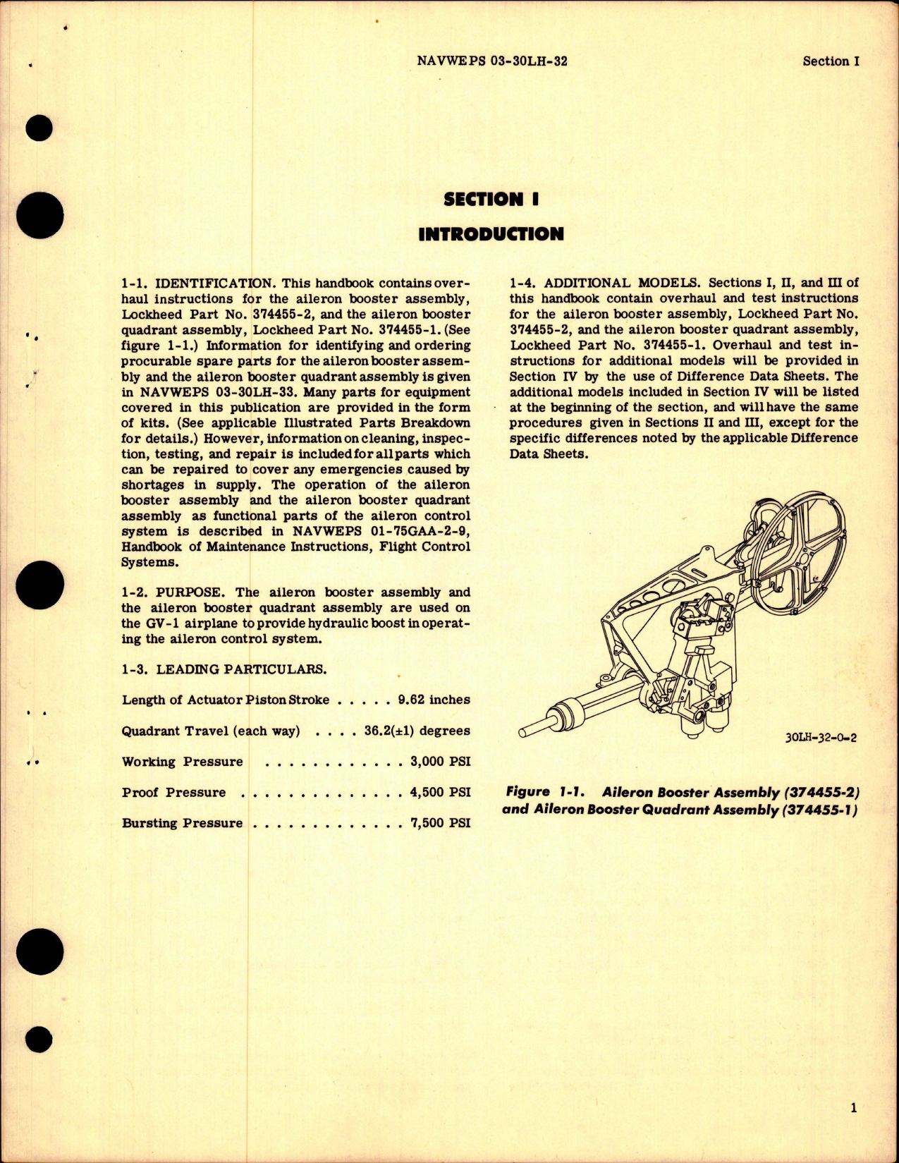 Sample page 5 from AirCorps Library document: Overhaul Instructions for Aileron Booster Assembly and Aileron Booster Quadrant Assembly