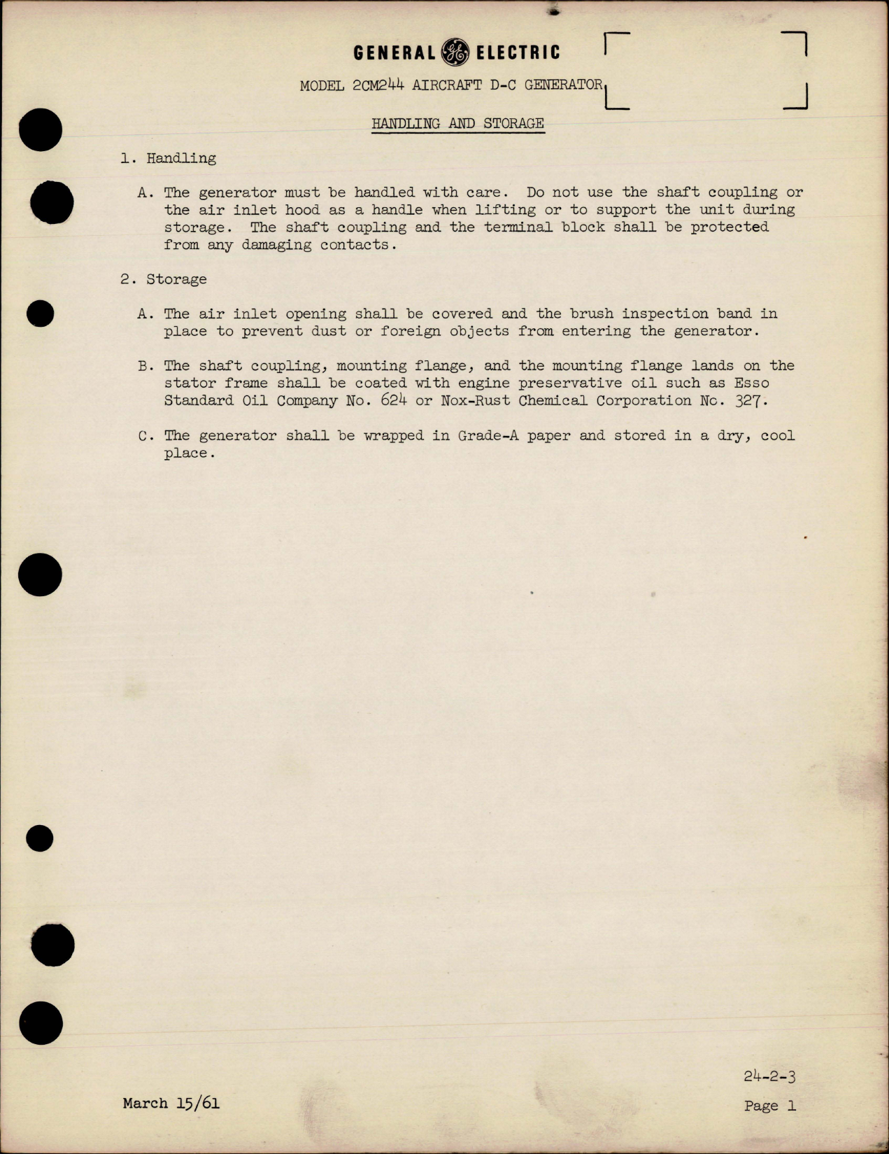 Sample page 9 from AirCorps Library document: Operating, Service, and Overhaul Instructions with Parts for Direct Current Generators 